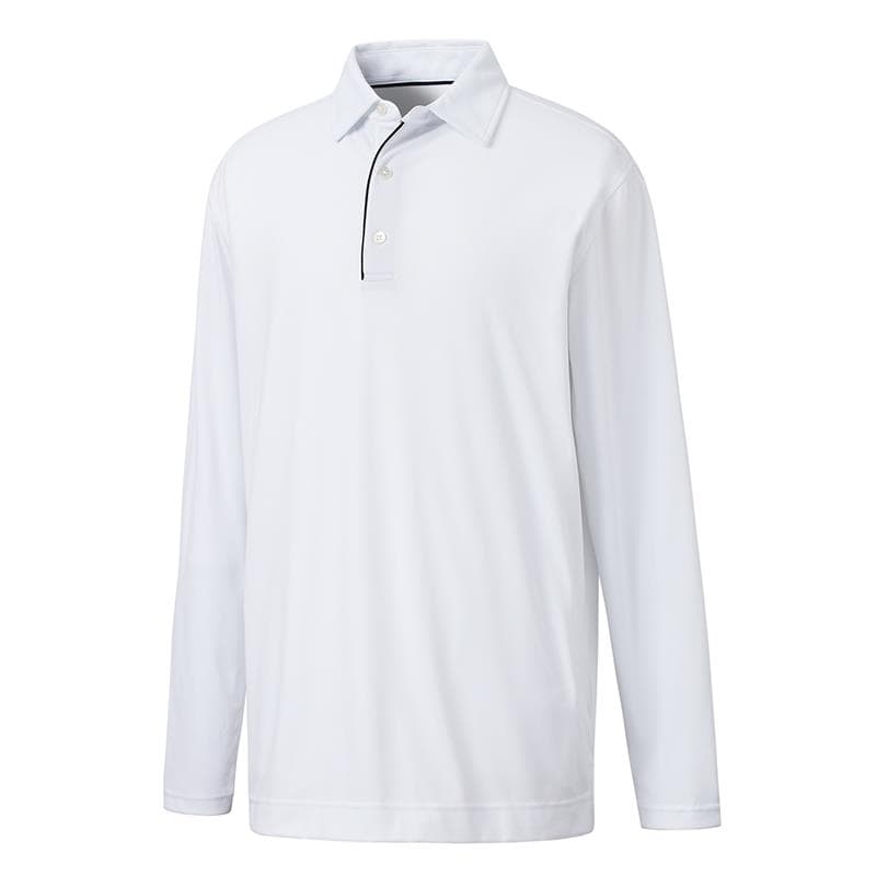 Long Sleeve Sun Protection Shirt-White-LG