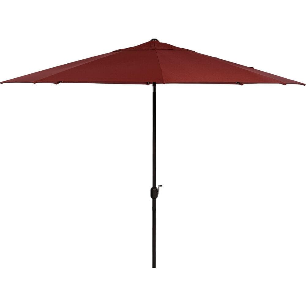 Montclair 11-Ft. Market Outdoor Umbrella in Chili Red