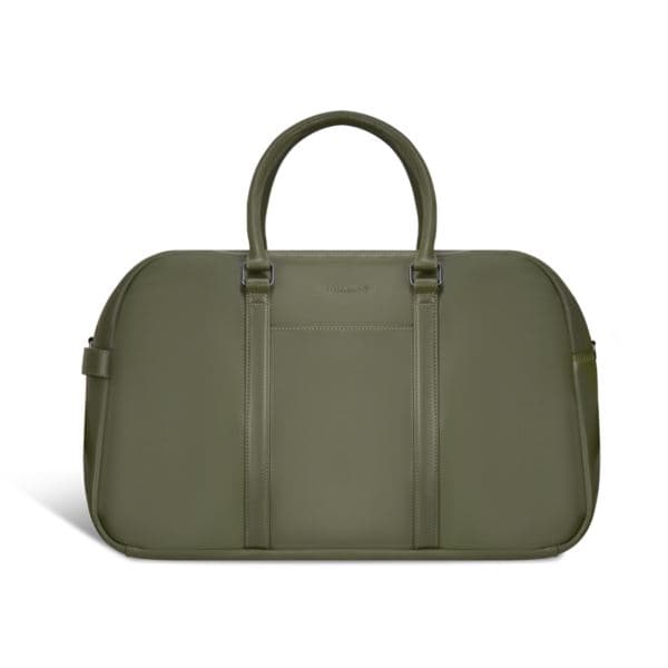 Onyx Leather Duffle Bag Size 20"x12.5"