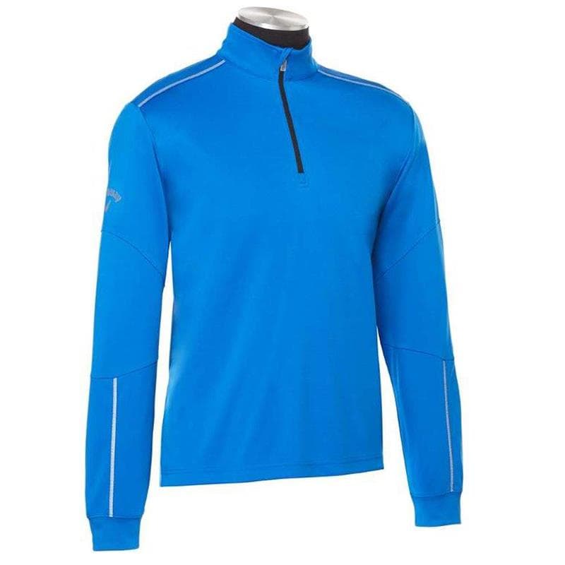 Mens Water Repellent 1/4 Zip Pullover-White-MD