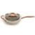 Ouro Gold 18/10 Stainless Steel 9.5" Deep Skillet with Glass Lid 3.1qt.