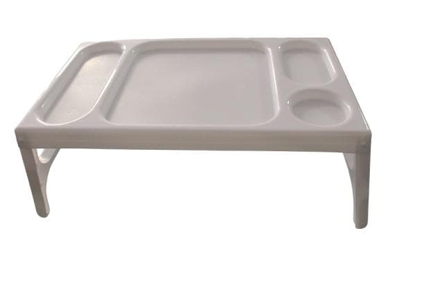 Plastic Serving Table w/folding legs