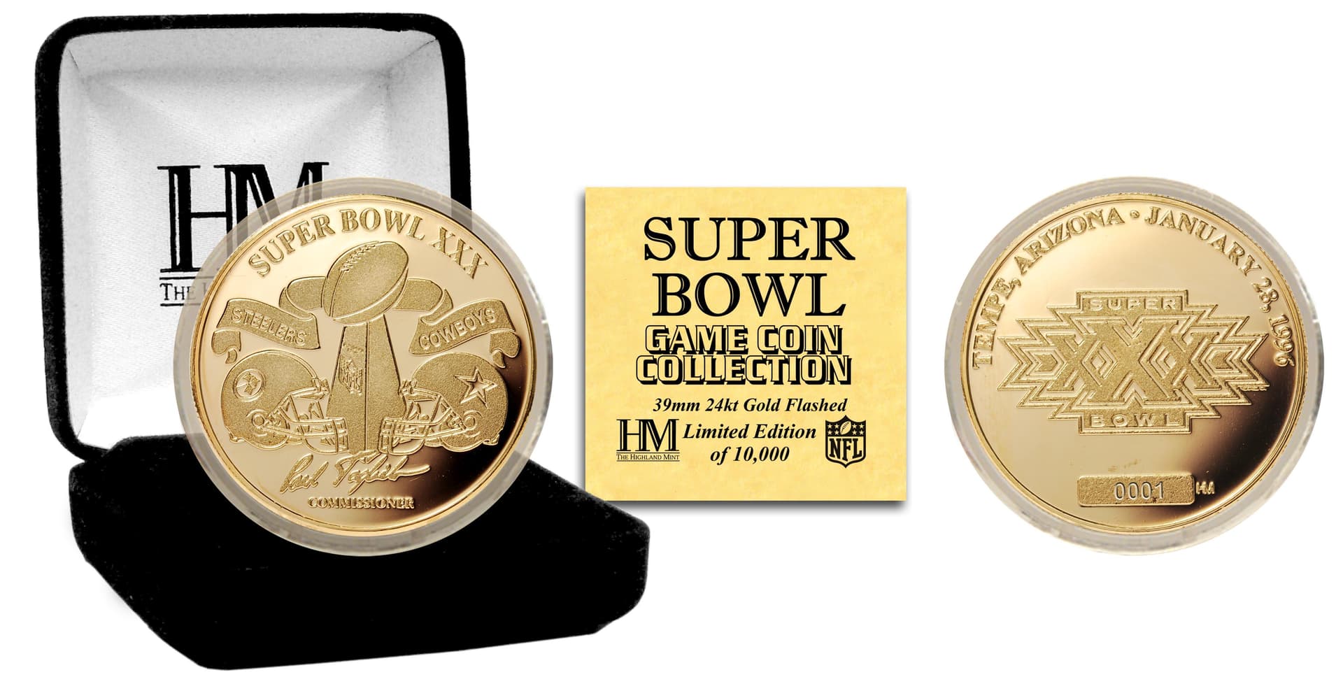 Super Bowl XXX Flip coin