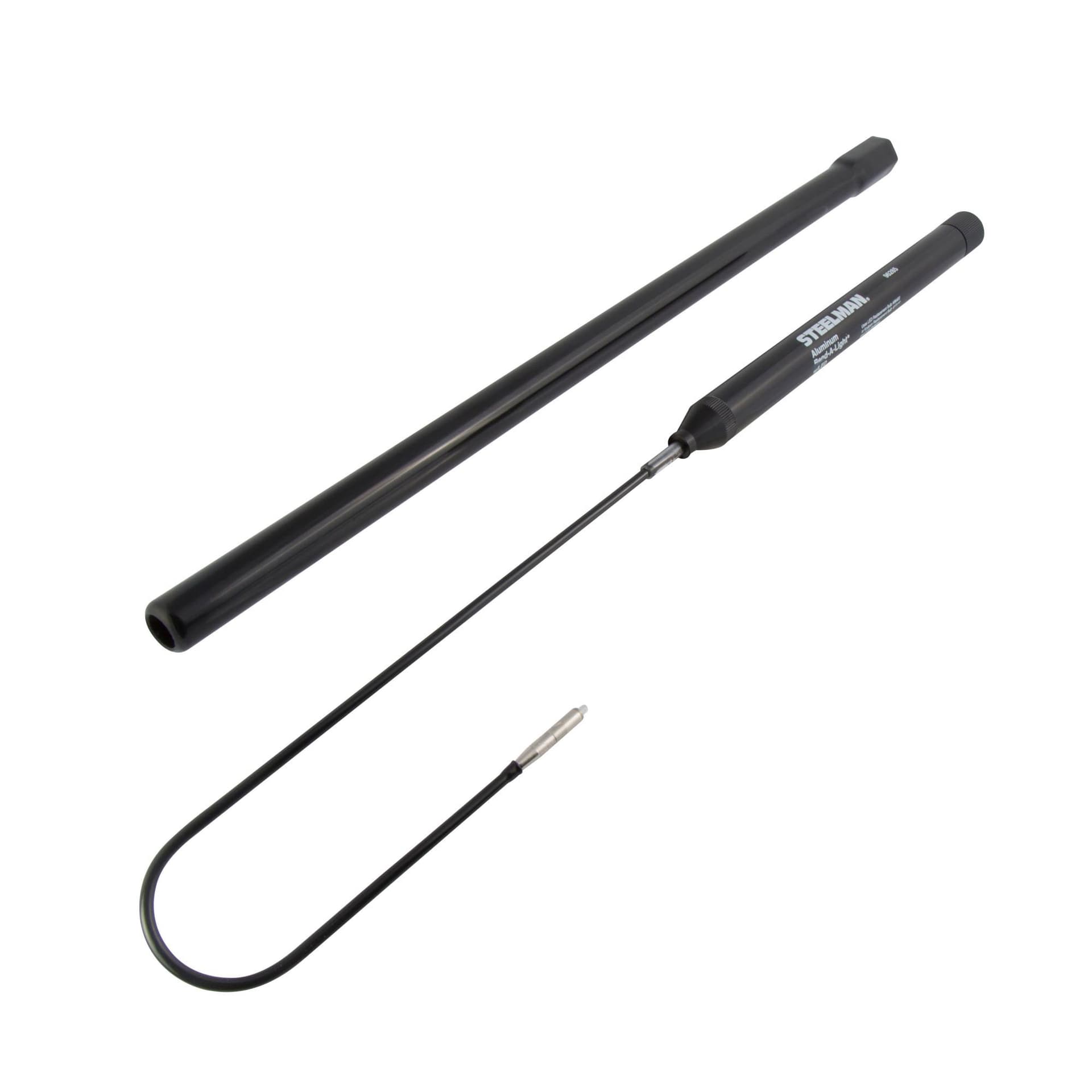 Steelman 24" Flexible Gooseneck Aluminum Handle LED Bend-A-Light Pro