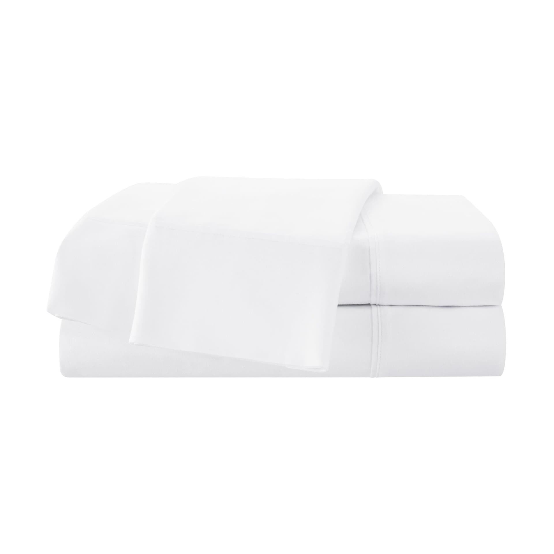 T400 Solid Cotton Sateen Sheet Set Size Queen