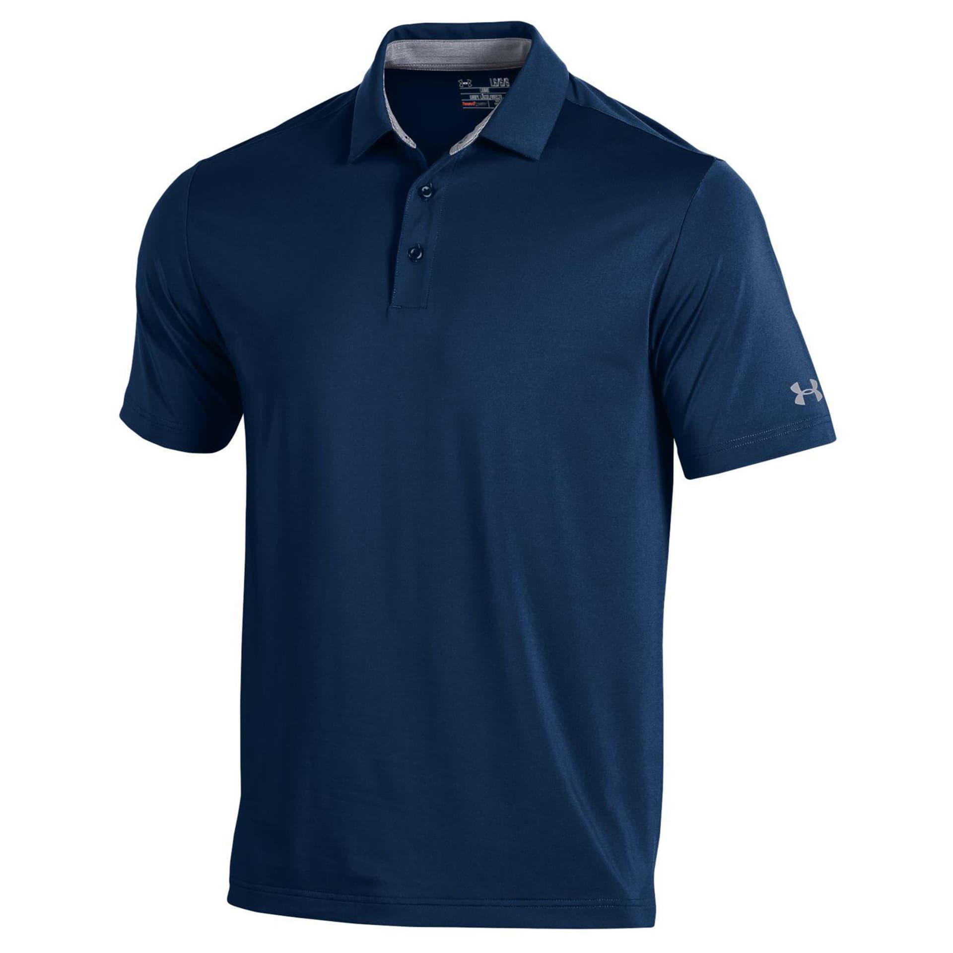 Under Armour Men's T2 Green Golf Polo - Midnight Navy/XXL
