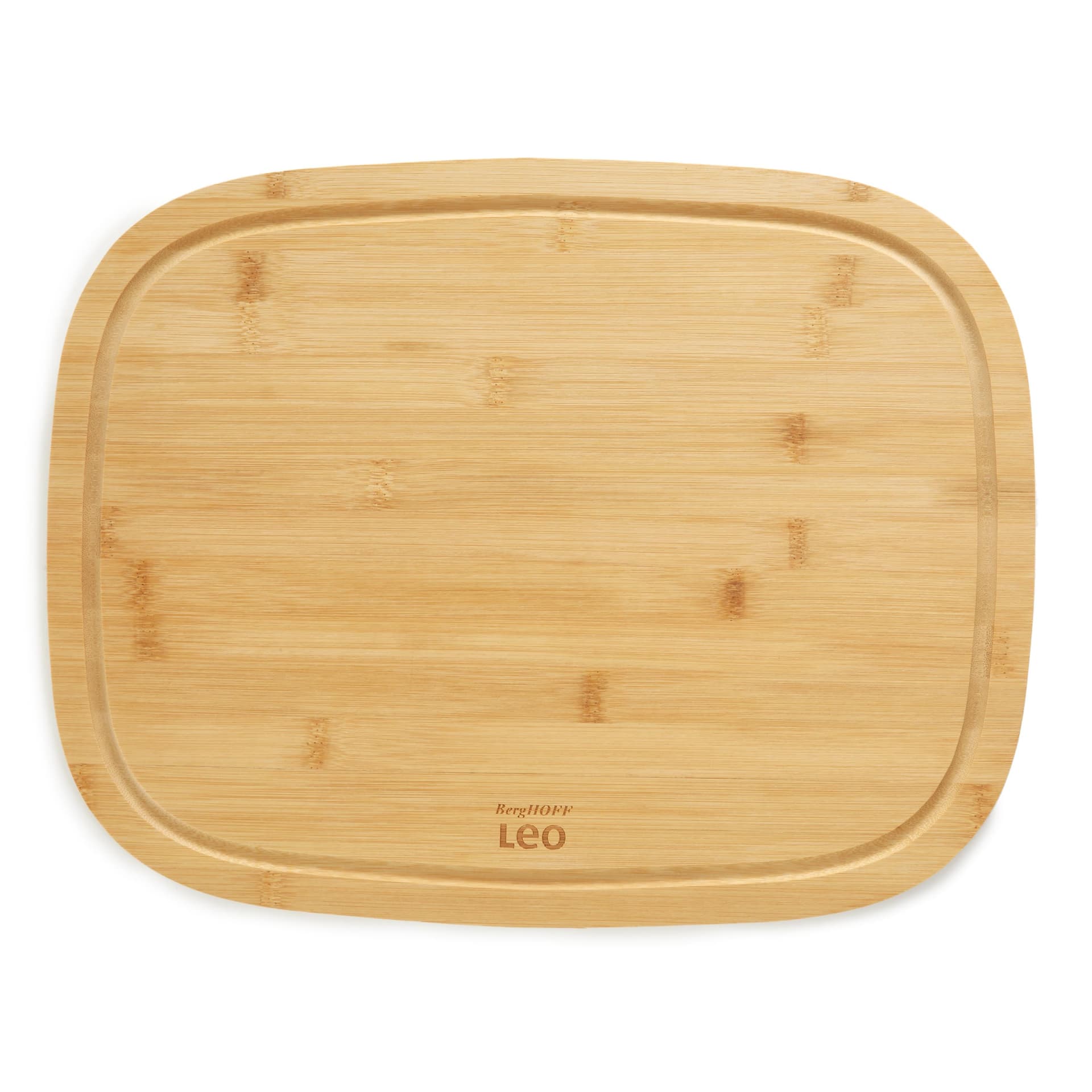 Leo Balance Bamboo Oval Cutting Board, 17"x13.4"