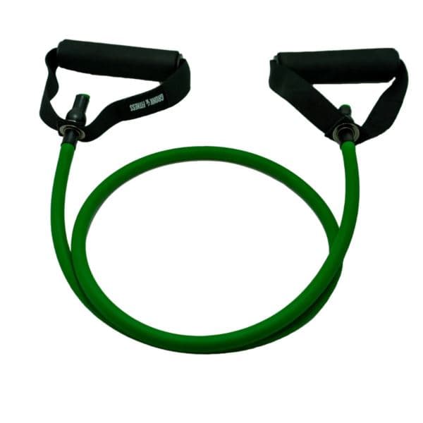 Gronk Fitness Resistance Tubes W/ Handle 30lb GREEN