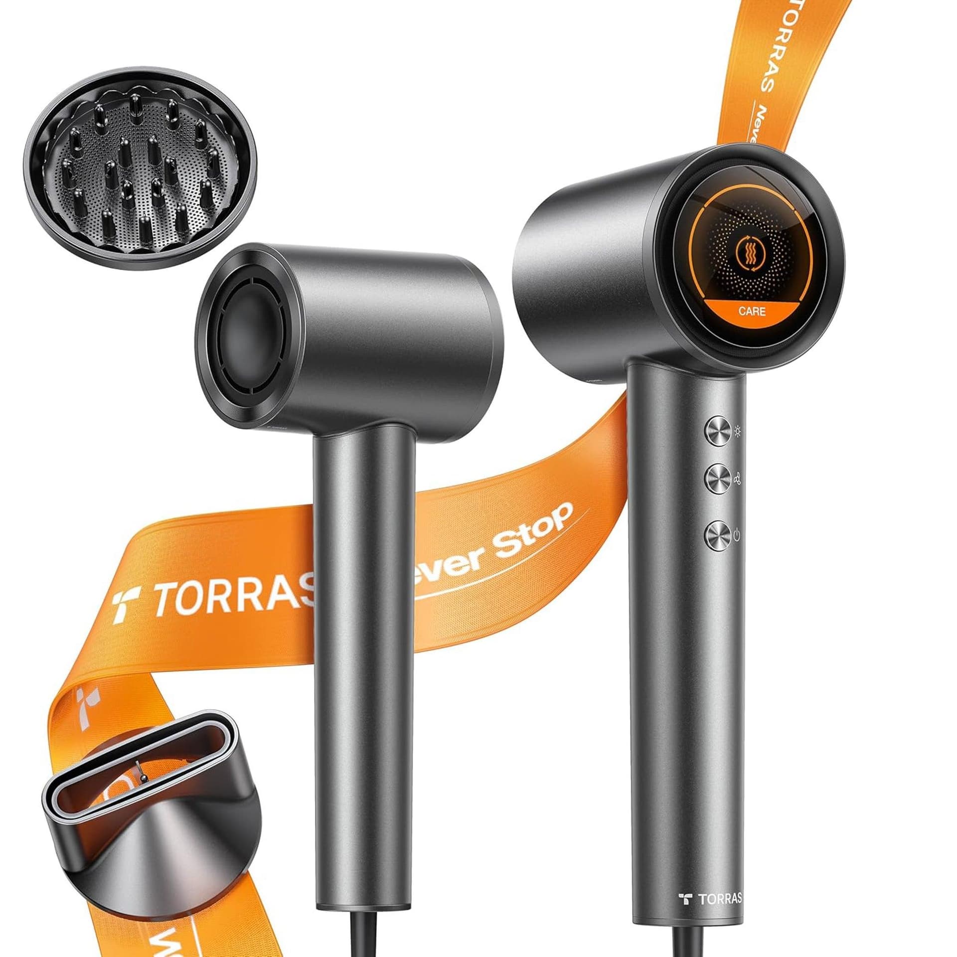 Stream Hair Dryer Gray