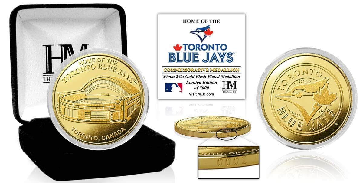 Toronto Blue Jays "Stadium" Gold Coin