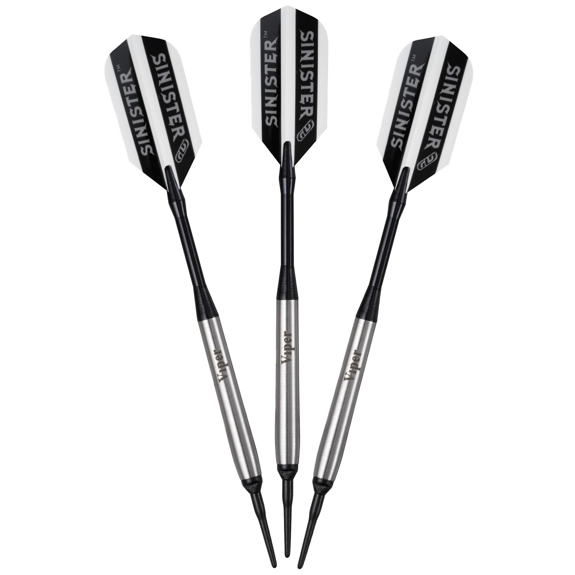 Viper Sinister Tungsten Soft Tip Darts Smooth Barrel 16 Grams