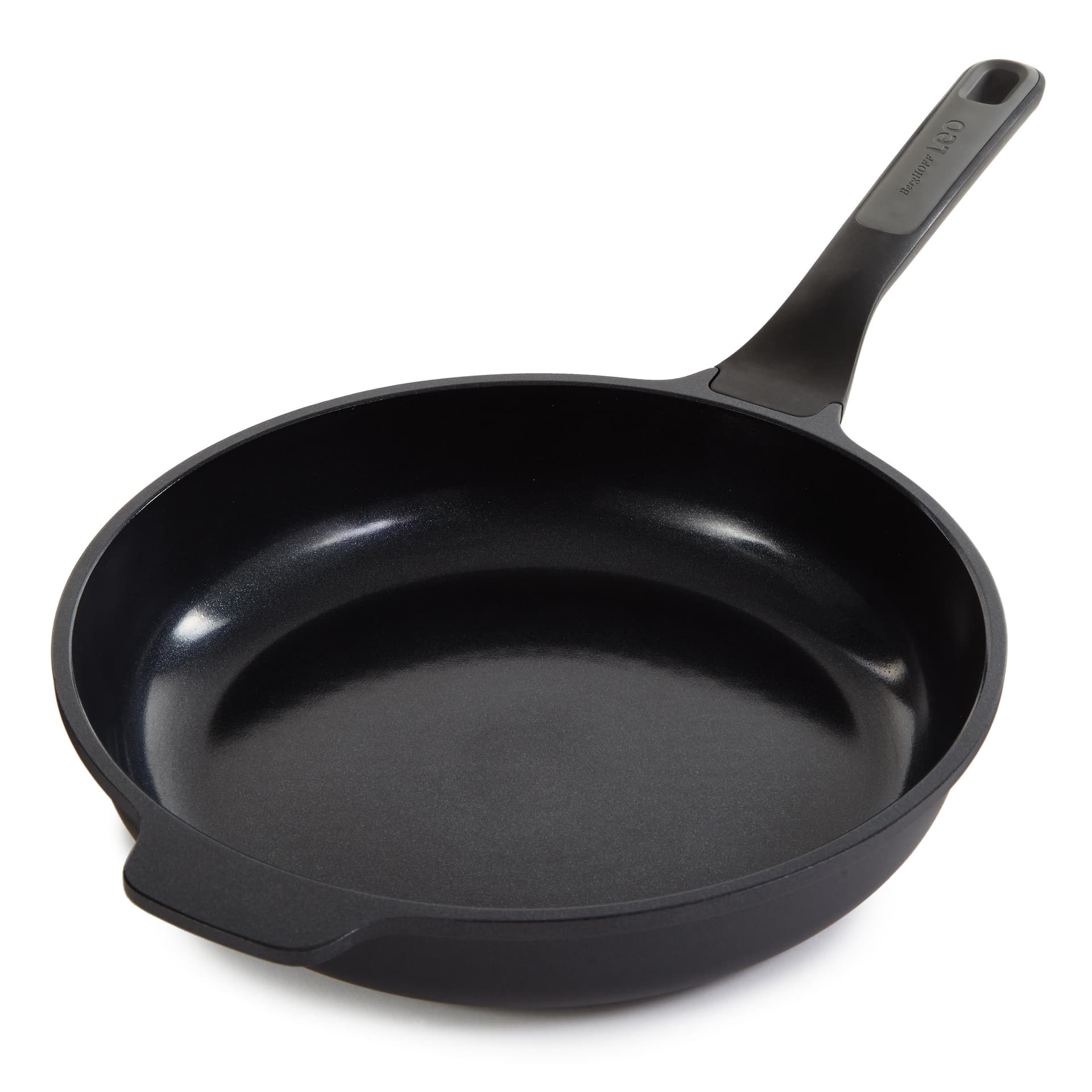 BergHOFF Leo Stone+ Nonstick Ceramic 11" Fry Pan Recycled, 3.2qt