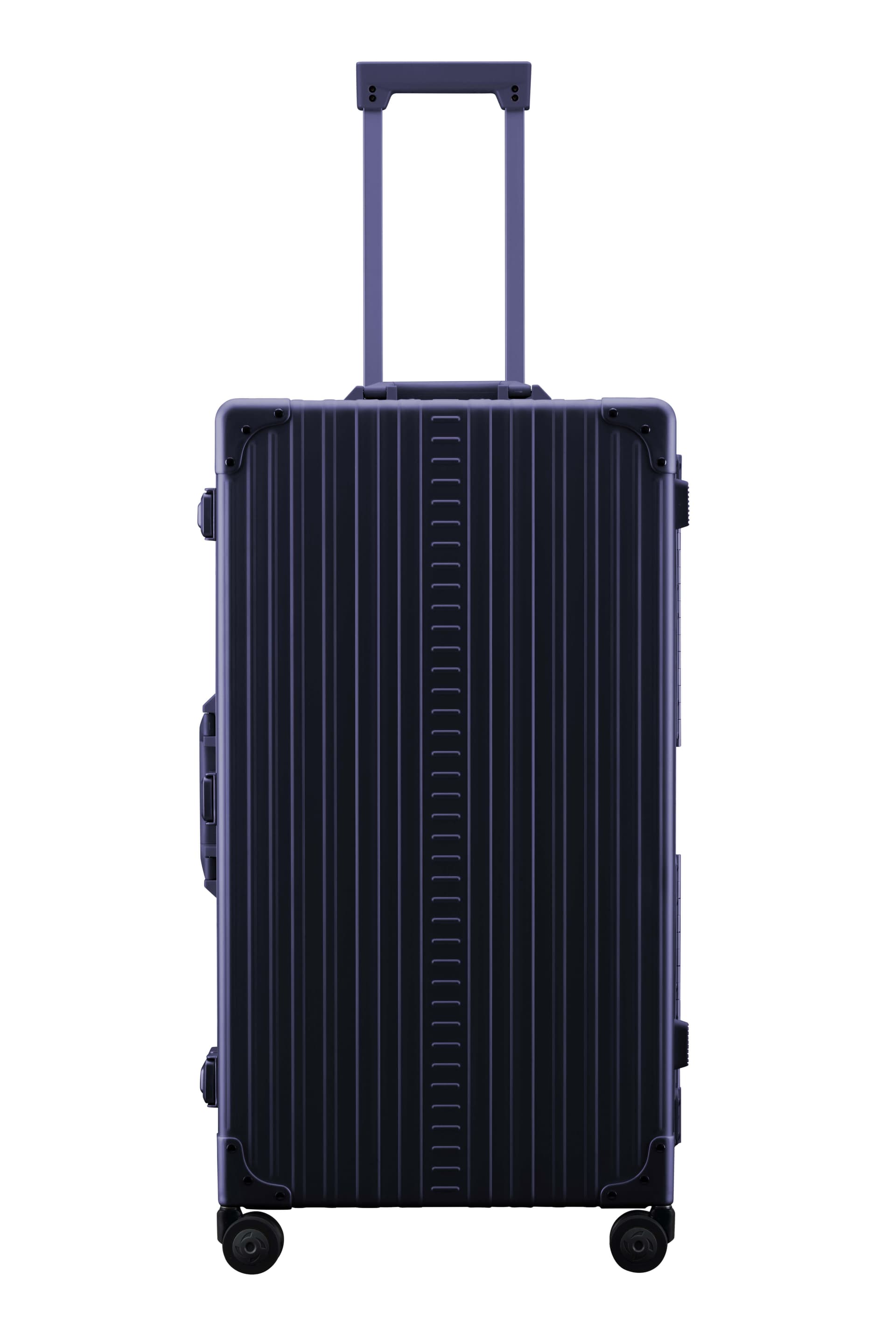 Aleon 30" International Trunk Aluminum Hardside Luggage (Sapphire) Blue