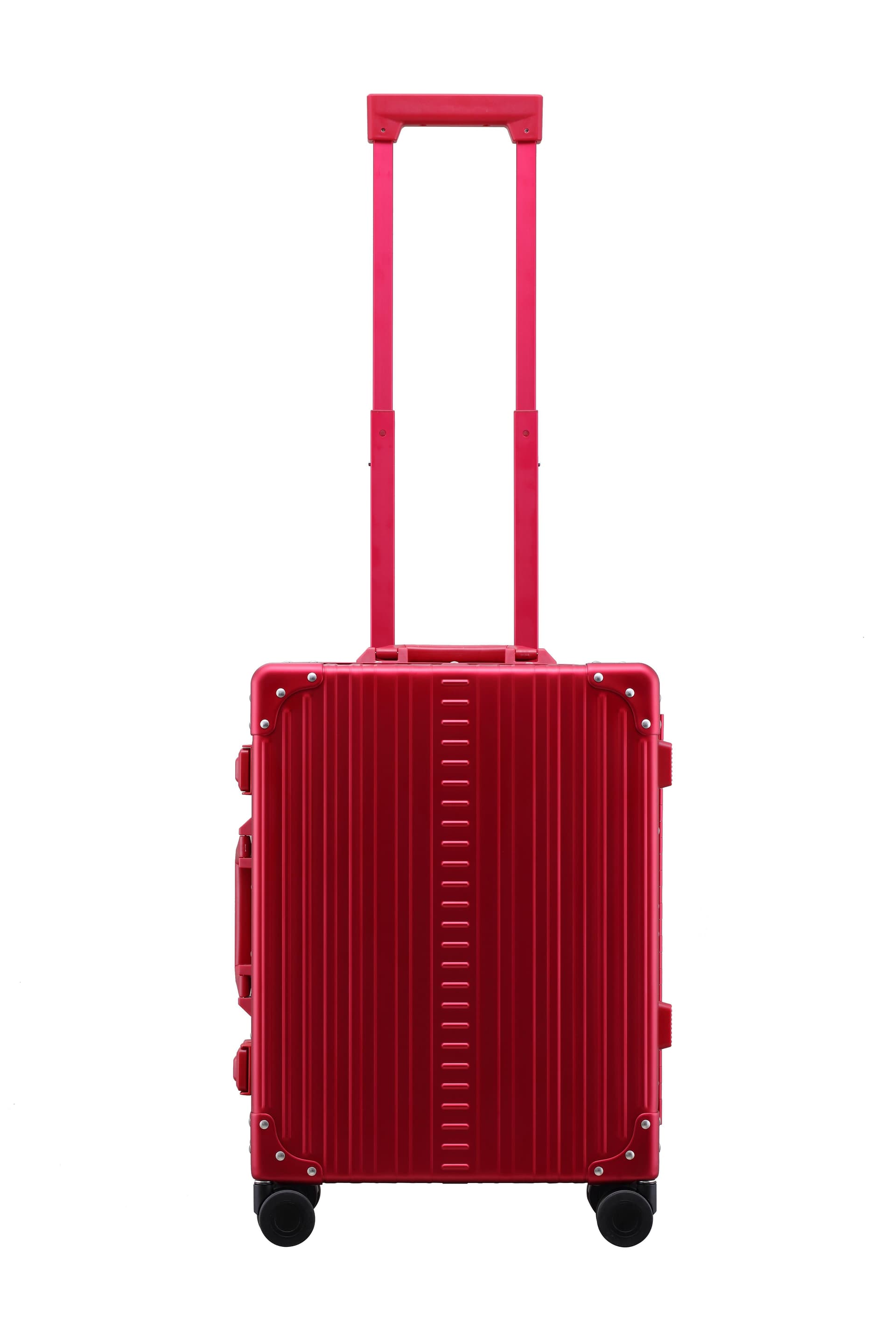 Aleon 21" International Carry-On Aluminum Hardside Luggage (Ruby)