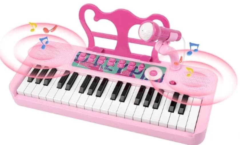 KP1 Kids Keyboard Piano 37 keys, 2 speakers Microphone Included