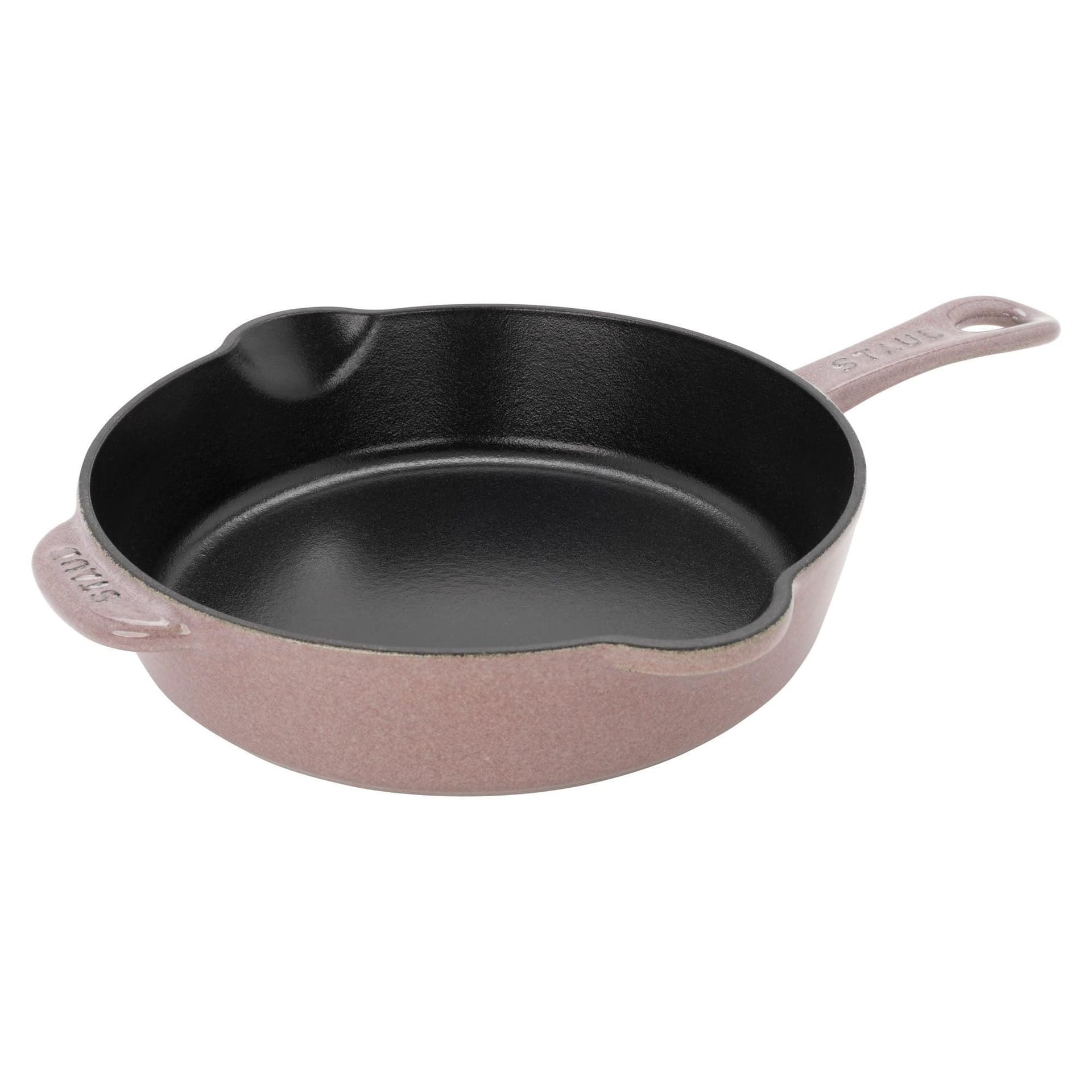 8.5" Cast Iron Traditional Deep Skillet Lilac