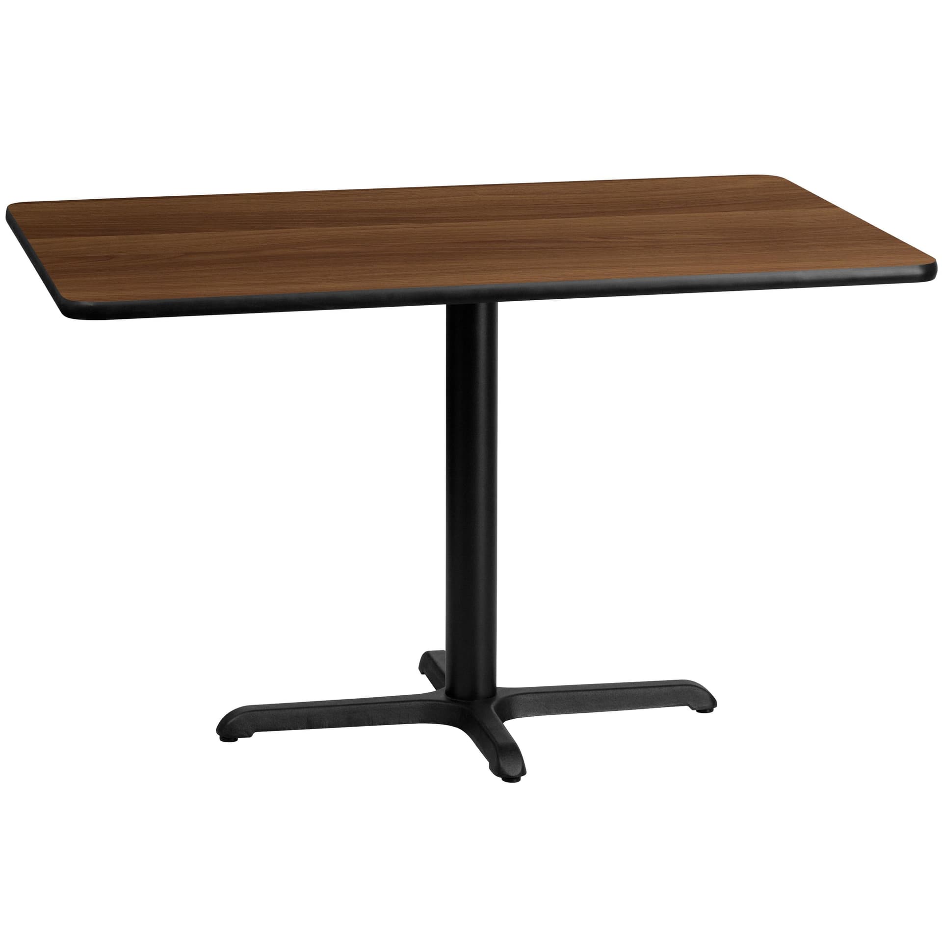 30" x 48" Rectangular Laminate Table Top & 23.5" x 29.5" Table Height Base