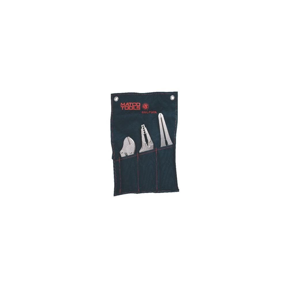 3 Piece Locking Plier Set