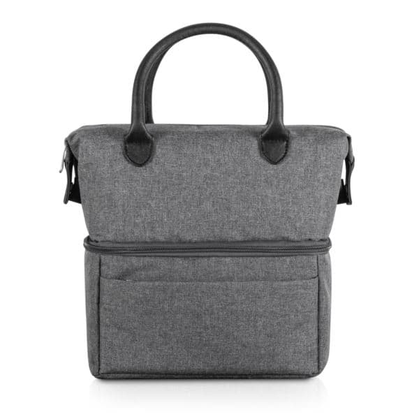 Urban Lunch Bag - Beige with Brown Accents
