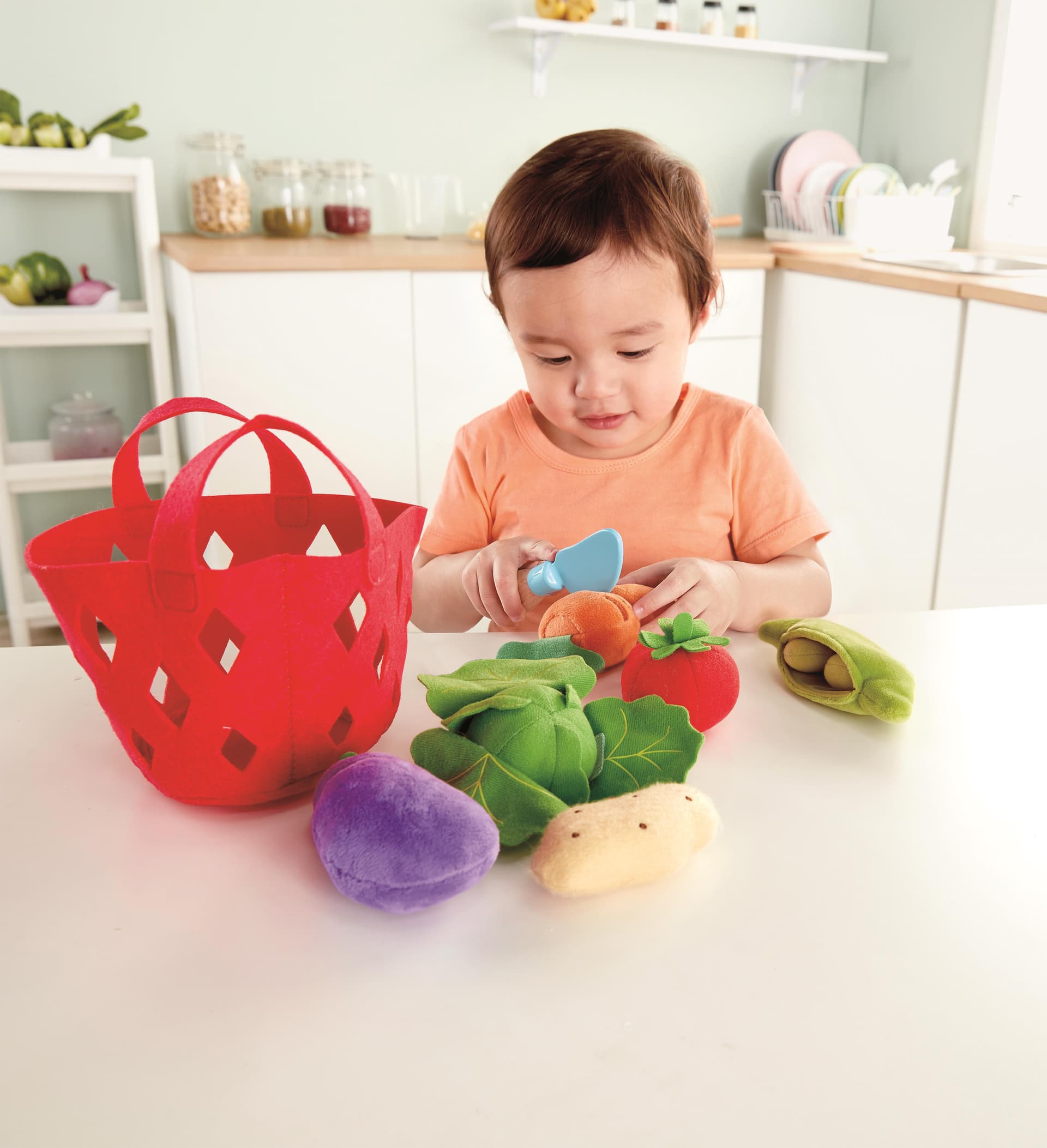 Toddler Vegetable Basket