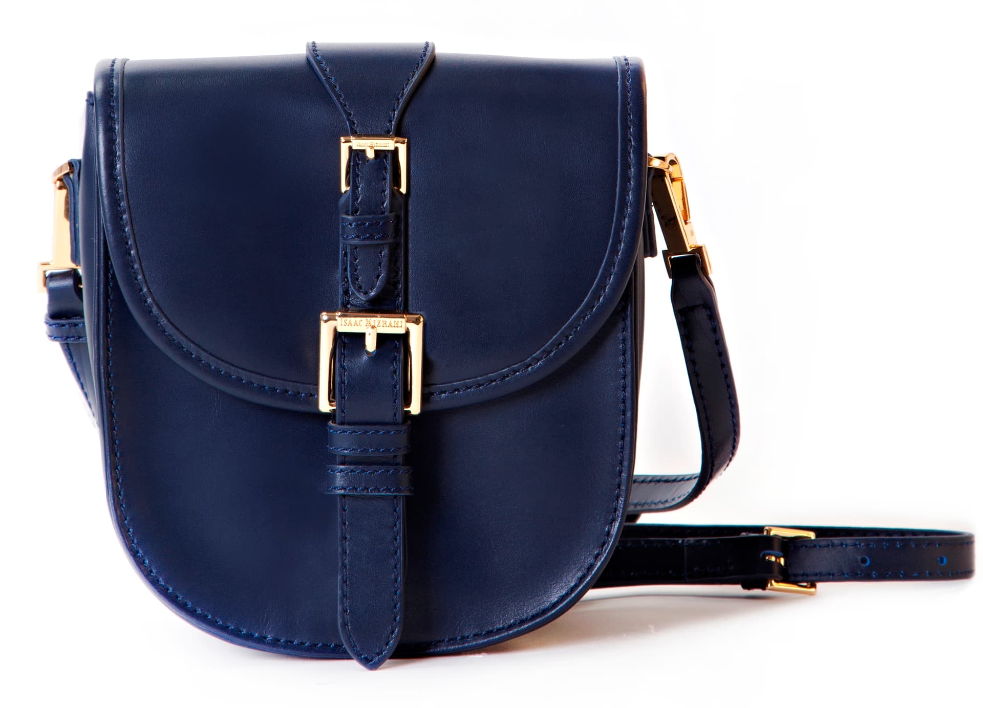 Isaac Mizrah JANE Crossbody Genuine Leather Camera and Tech Bag