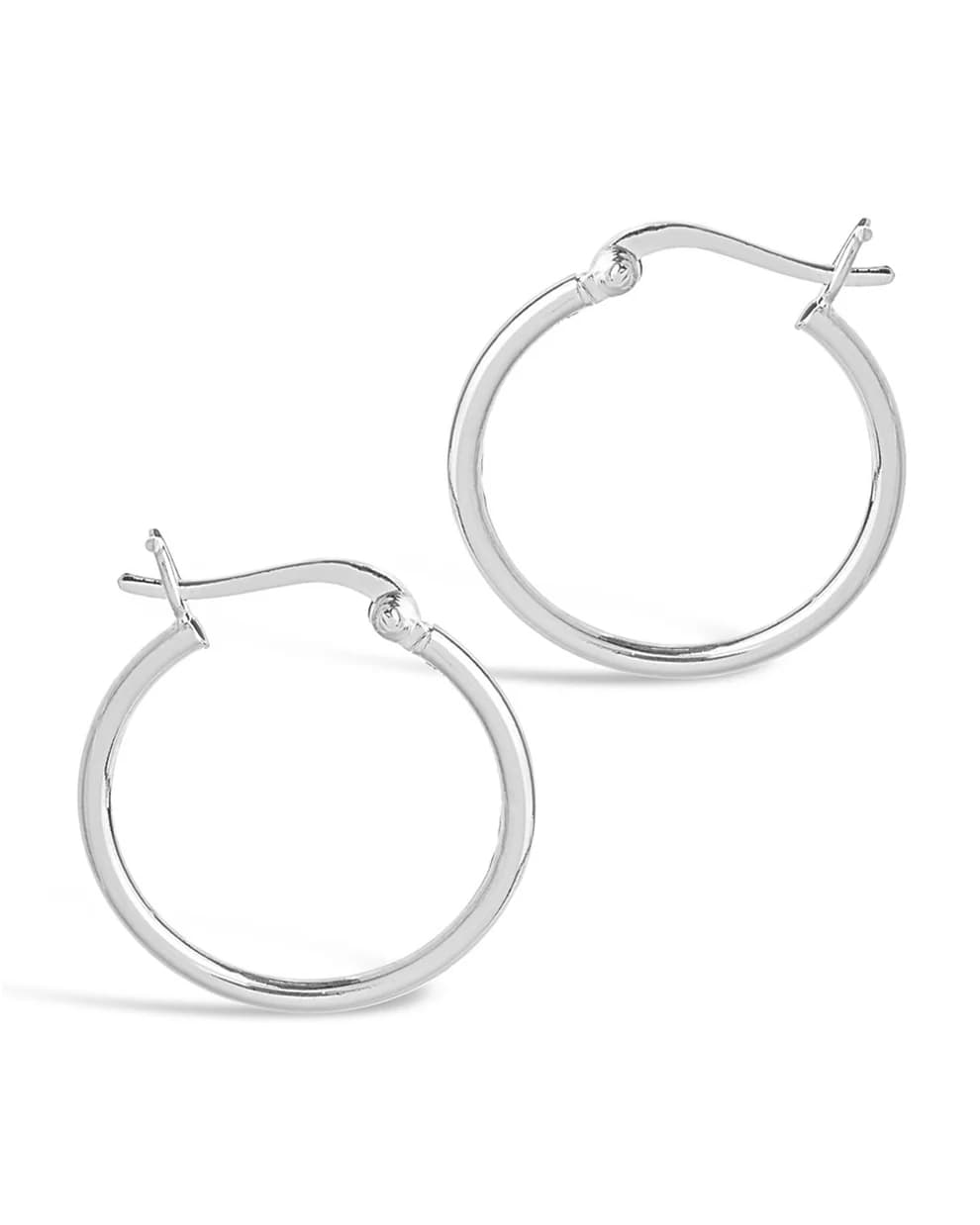 Silver Hoop Earrings