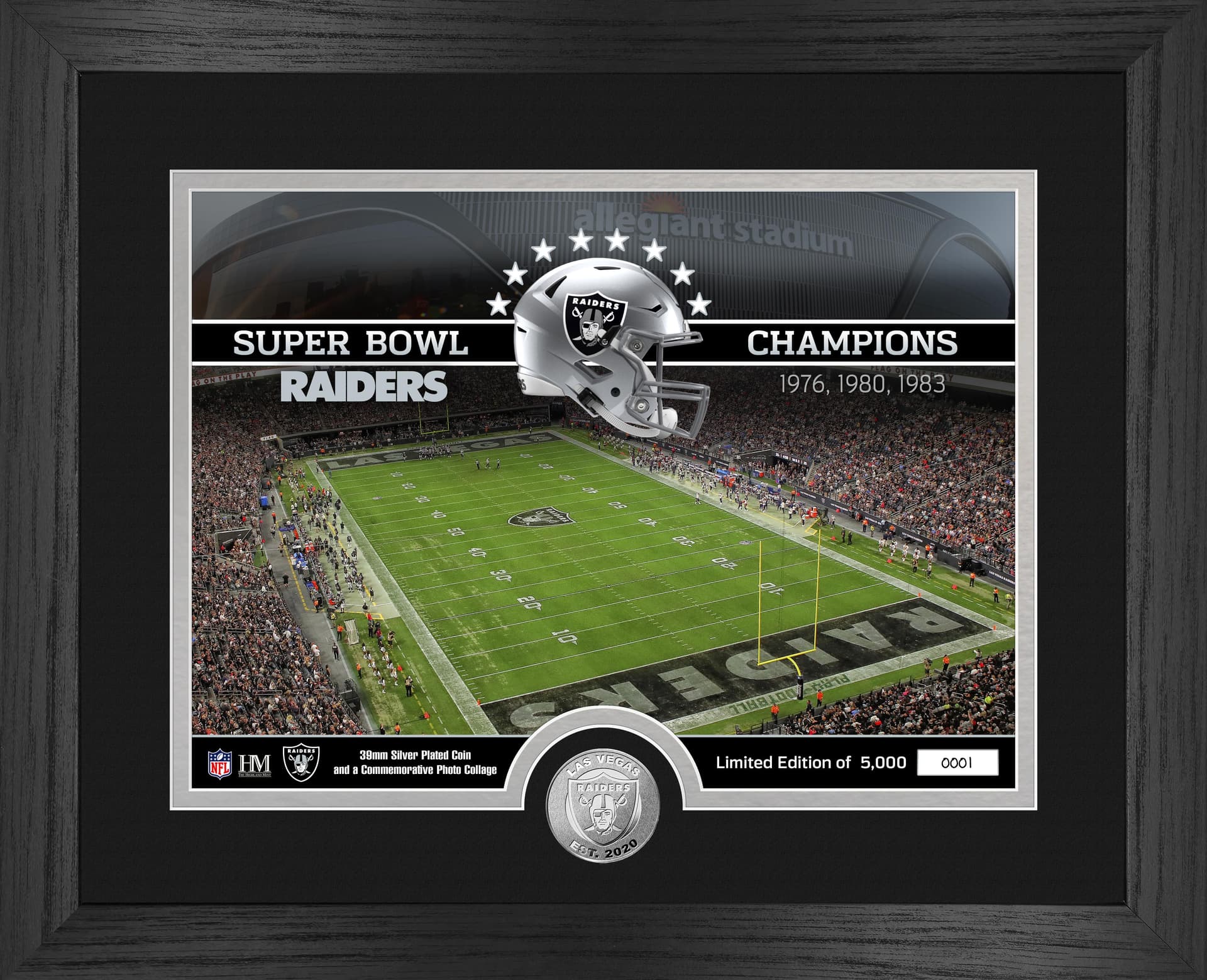 Las Vegas Raiders Stadium Photo Mint