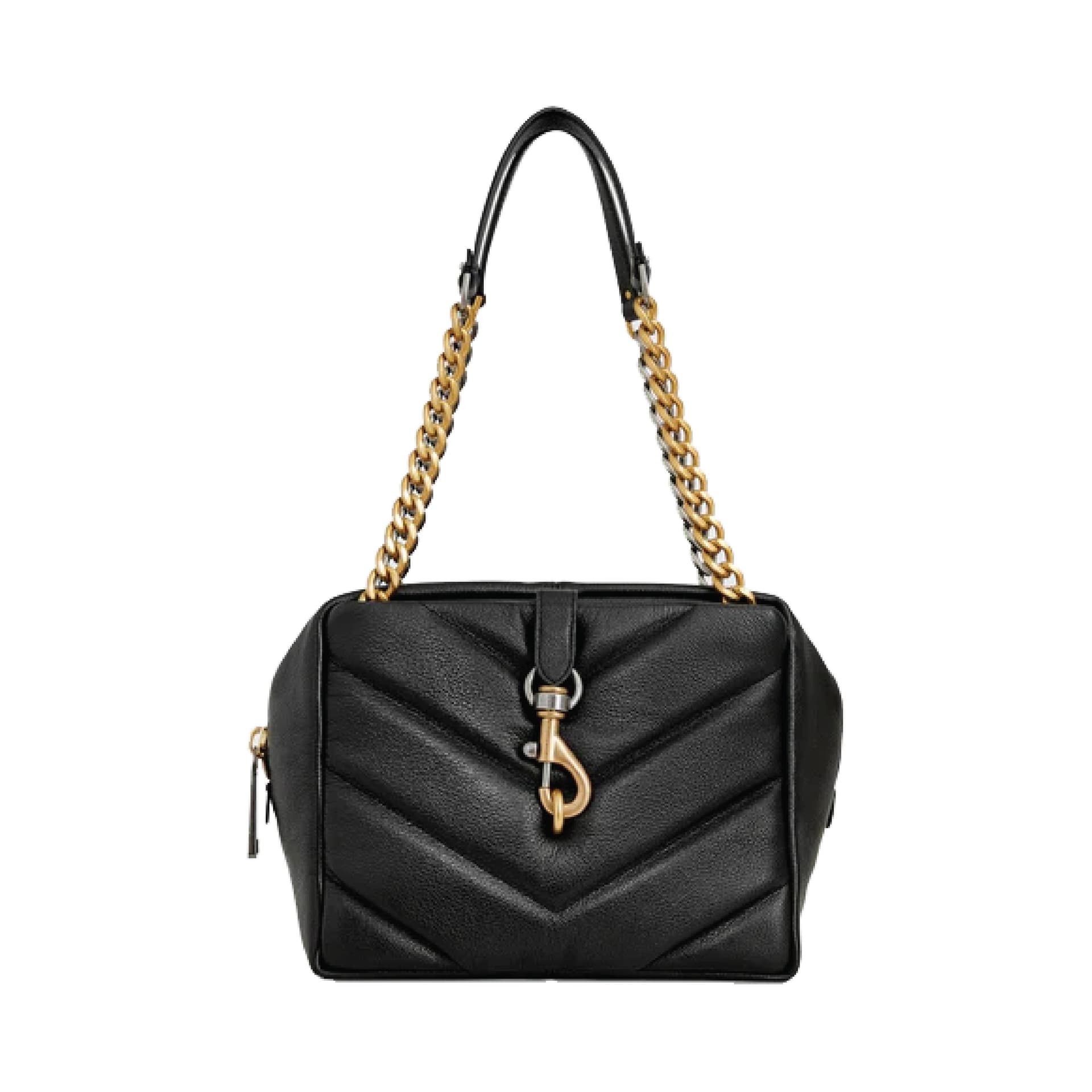 Edie Maxi Top Zip Shoulder Bag