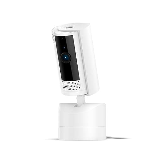 Pan-Tilt Indoor Cam - White