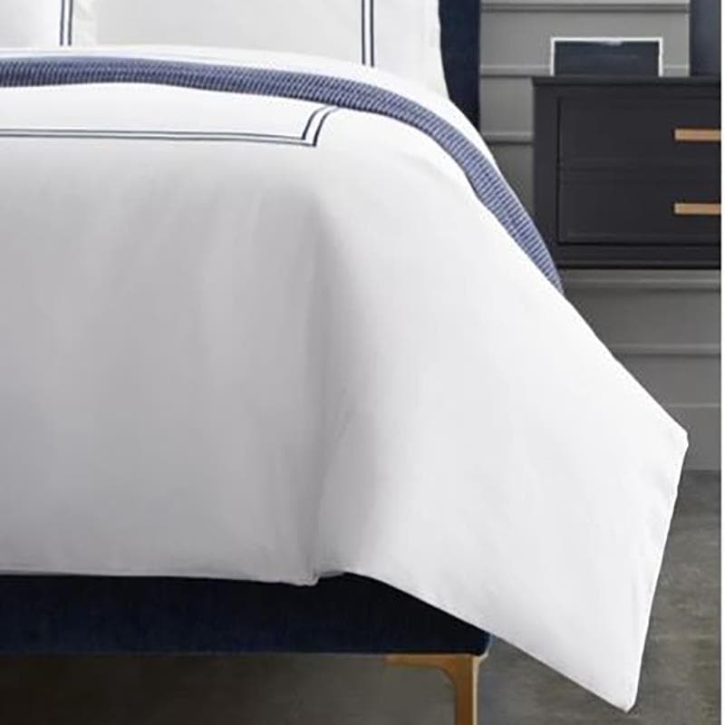 Grande Hotel Duvet Cover - King-Ivory/Ivory