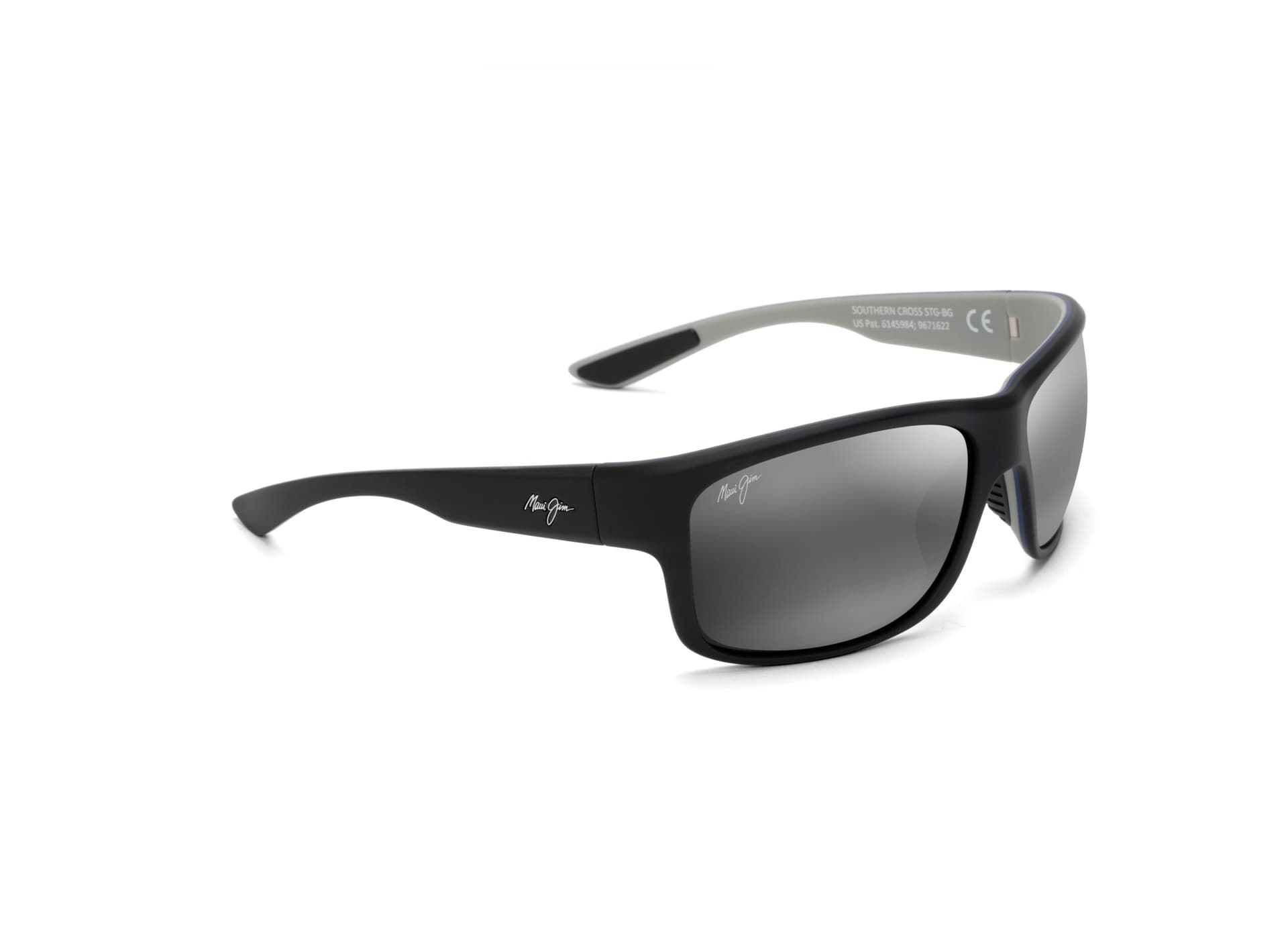 Southern Cross Polarized Sunglasses Soft Black Frame Neutral Gray Lens