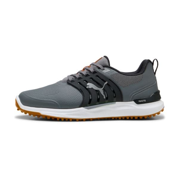 Puma Ignite Elevate 2 Men's Spikeless Golf Shoes - Slate Sky/Puma Black/Green Glare/8 Medium