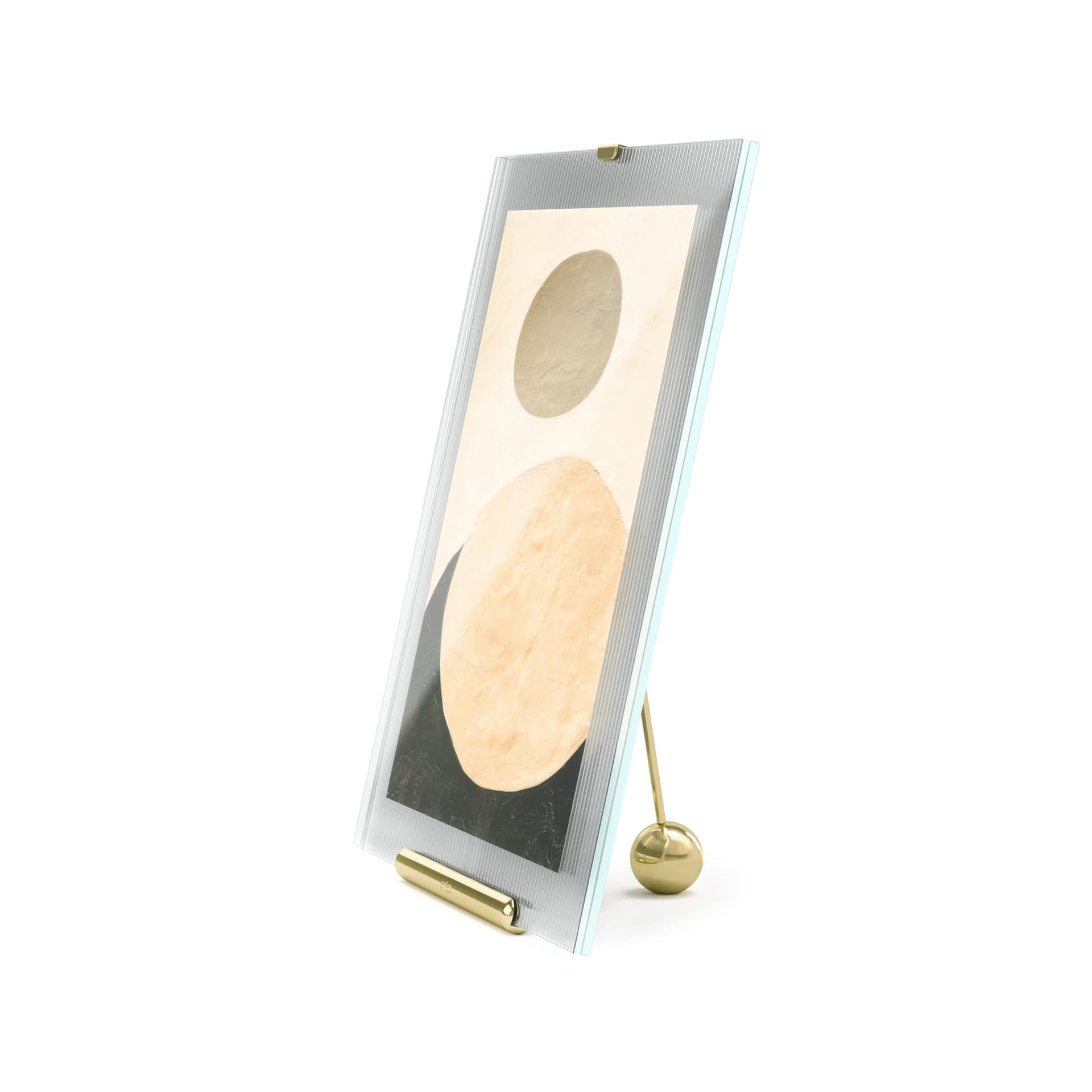 Flute Picture Frame 8X10 Brass