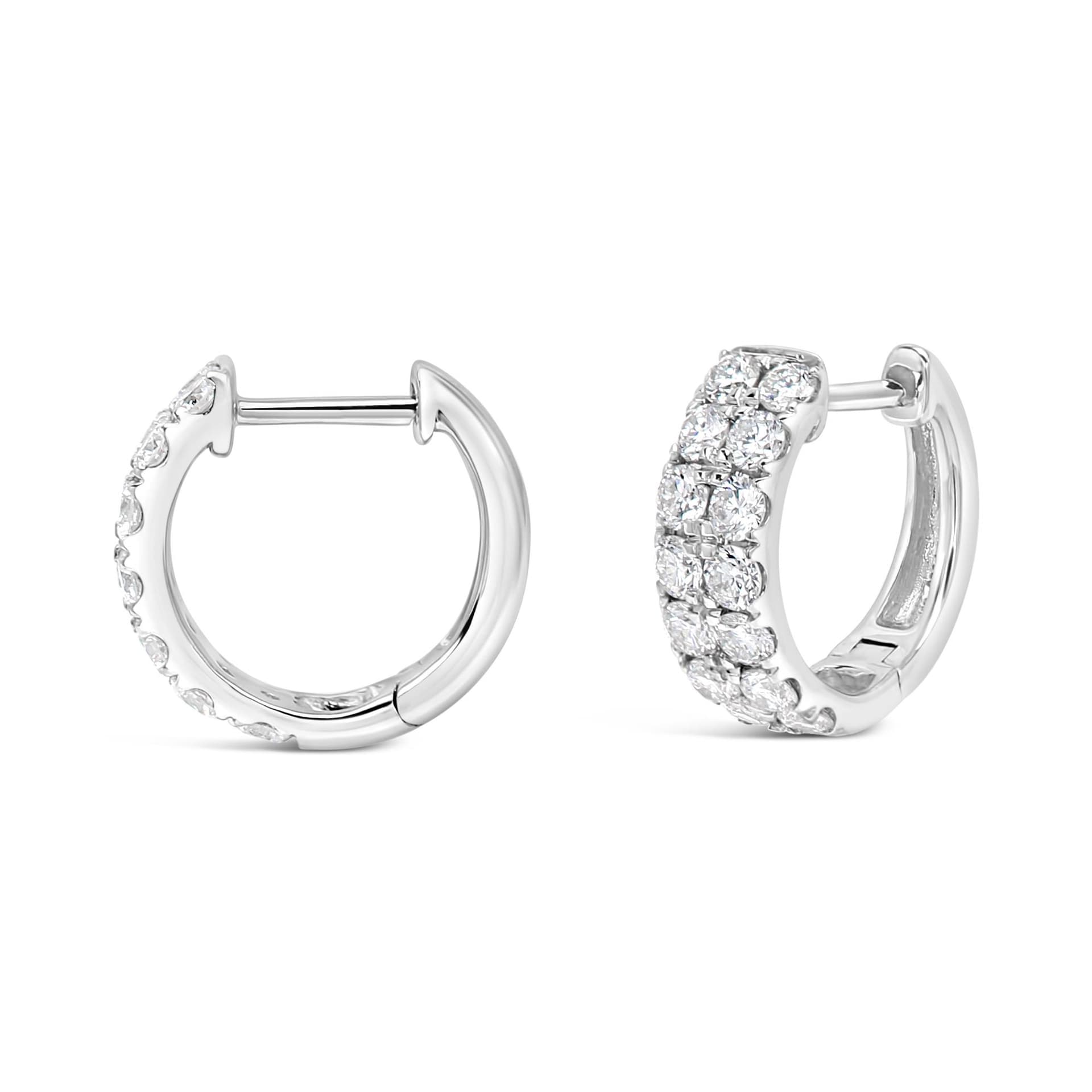 1.0 ct. t.w. Lab-Grown Diamond Hoop Earrings