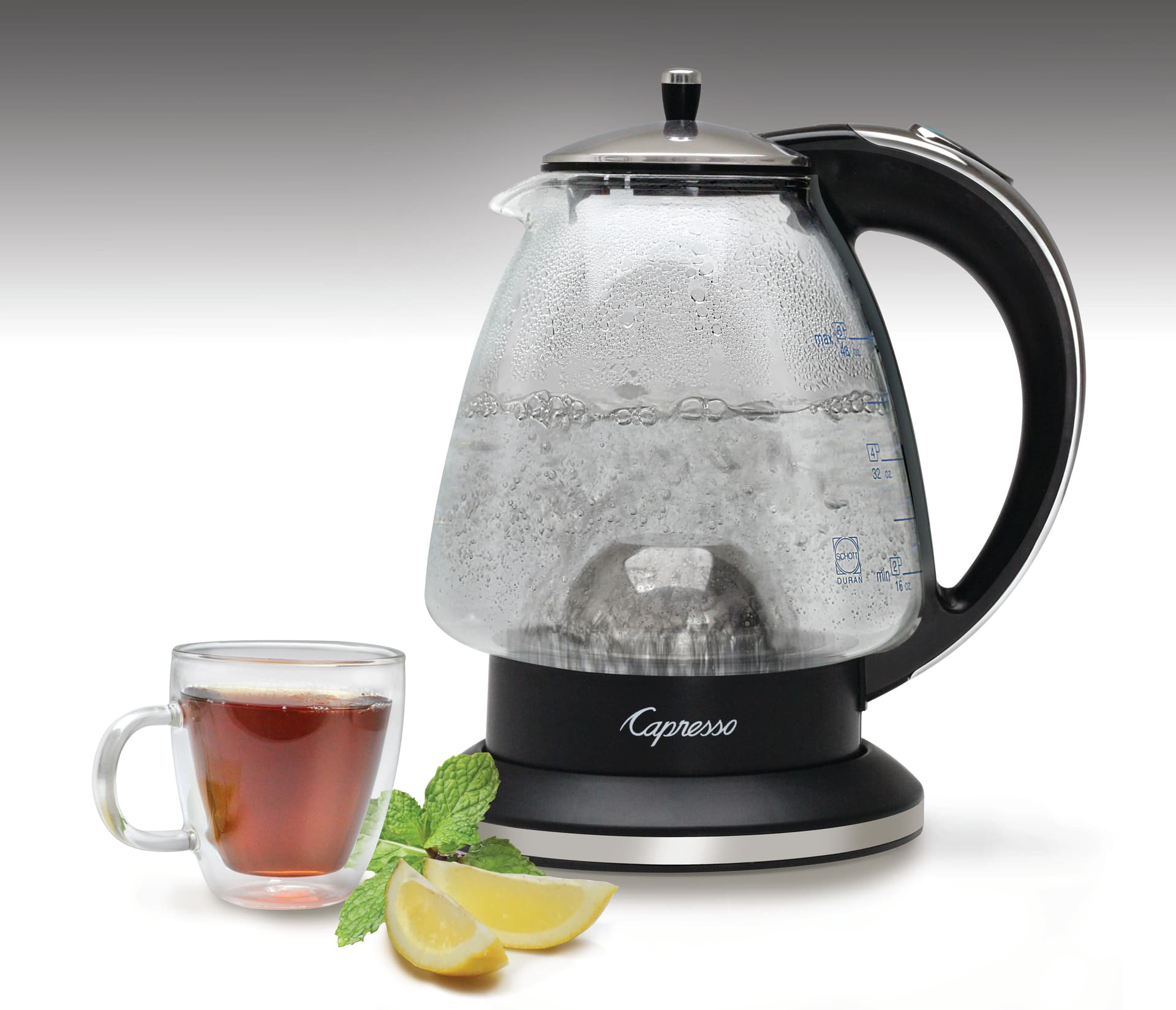 H2O Glass Rapid-Boil Kettle