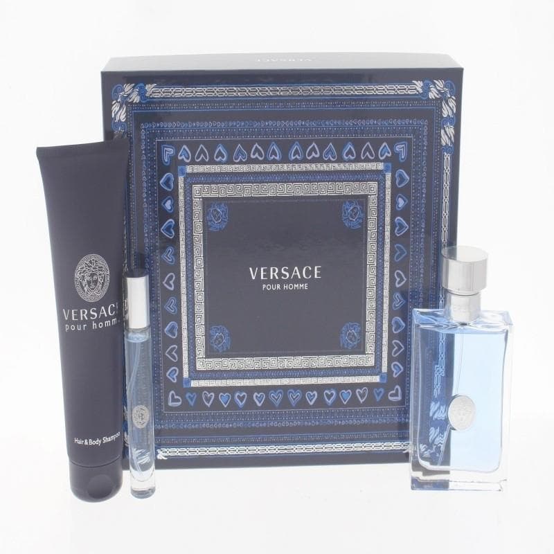 Men's Versace Pour Homme Gift Set Size 3 Pieces