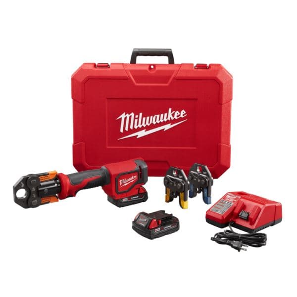 M18 Short Throw Press Tool Kit w/ Viega PureFlow Jaws