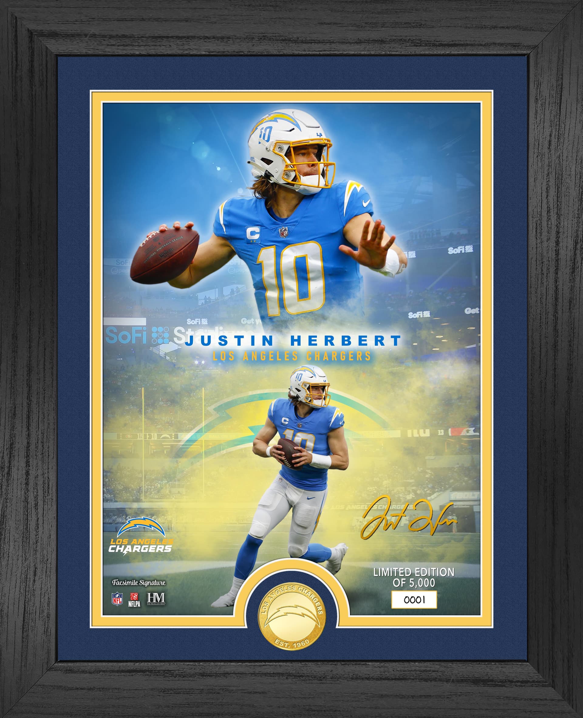 Los Angeles Chargers NFL Legends Photo Mint