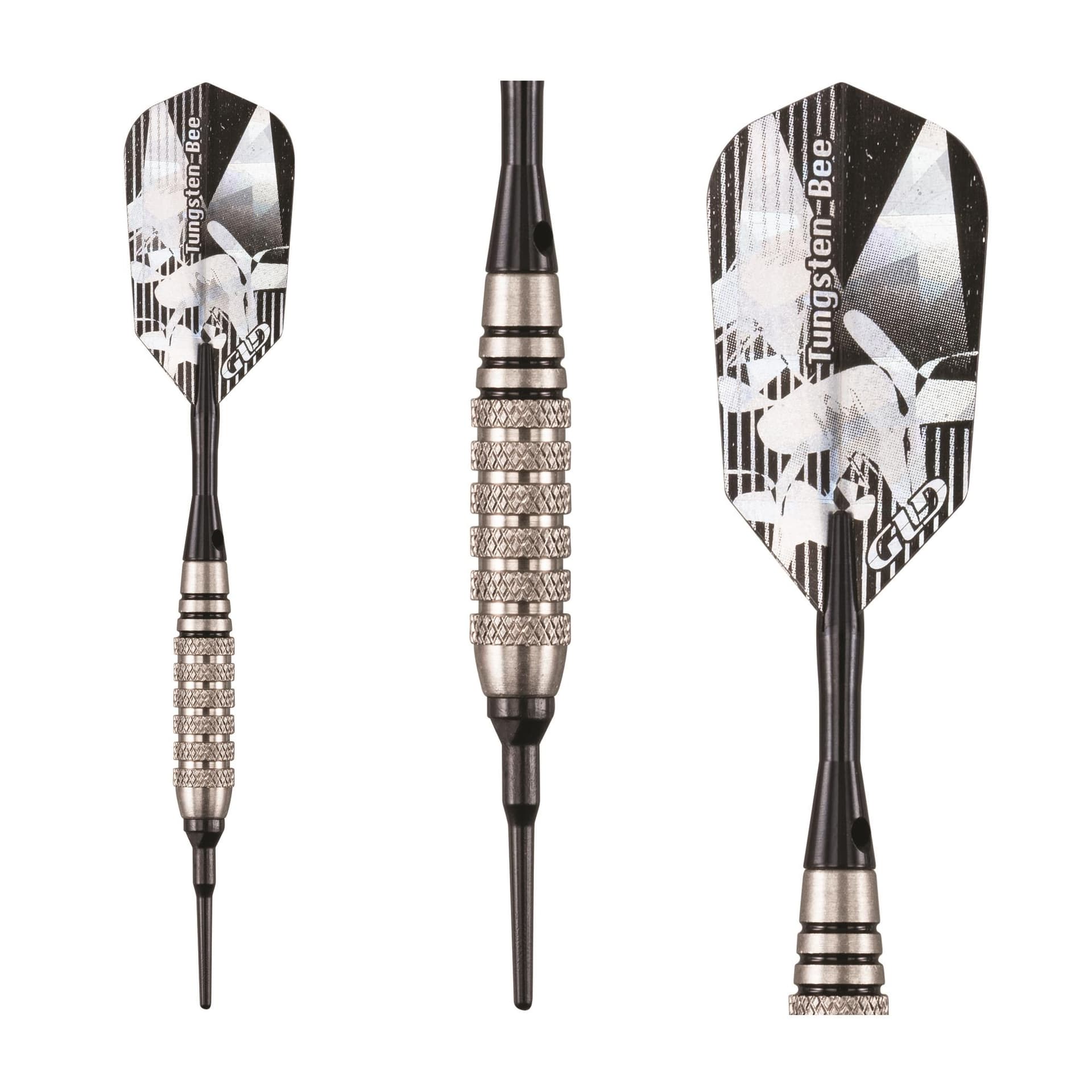 Viper Tungsten Bee Soft Tip Darts Knurled Barrel 18 Grams