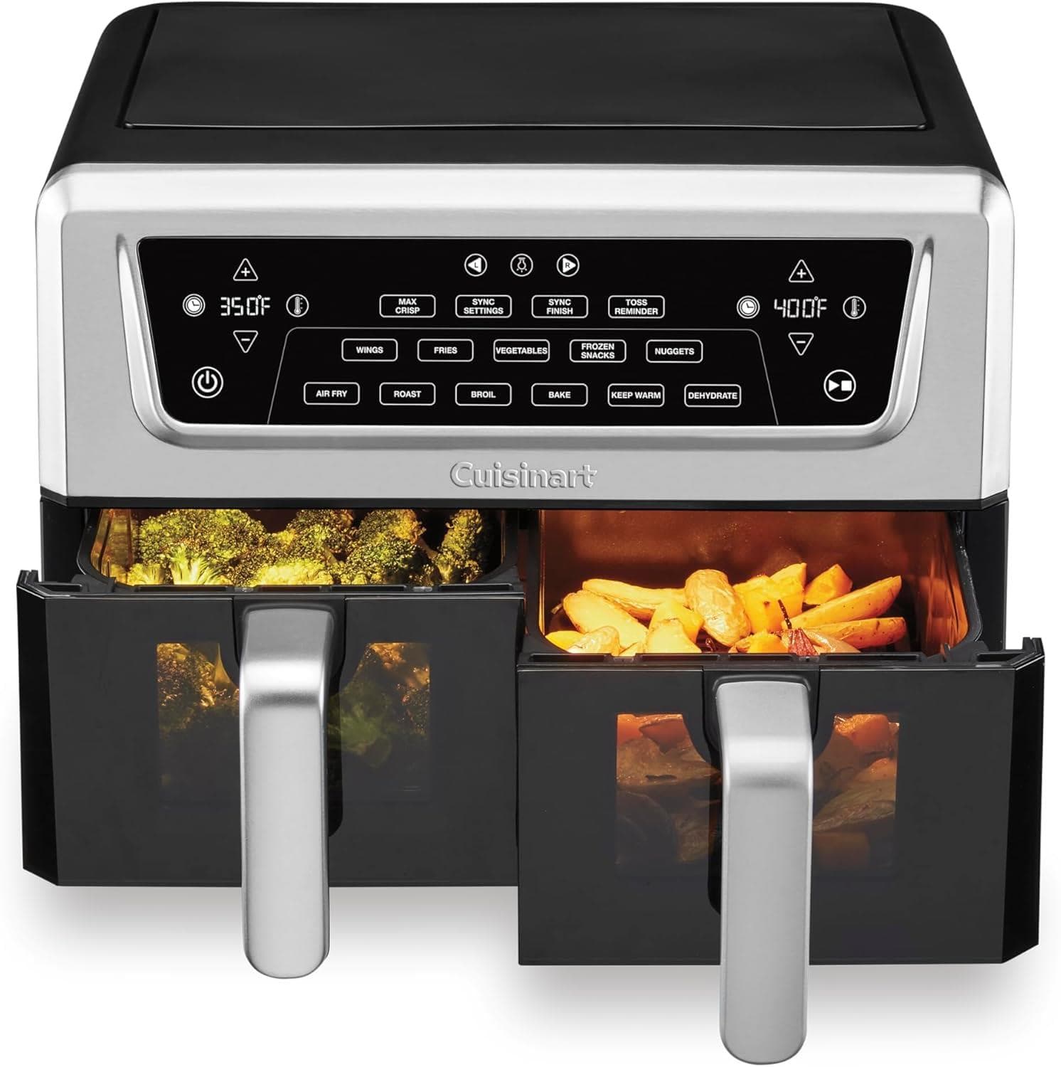 11-Qt Dual Basket Air Fryer Pro