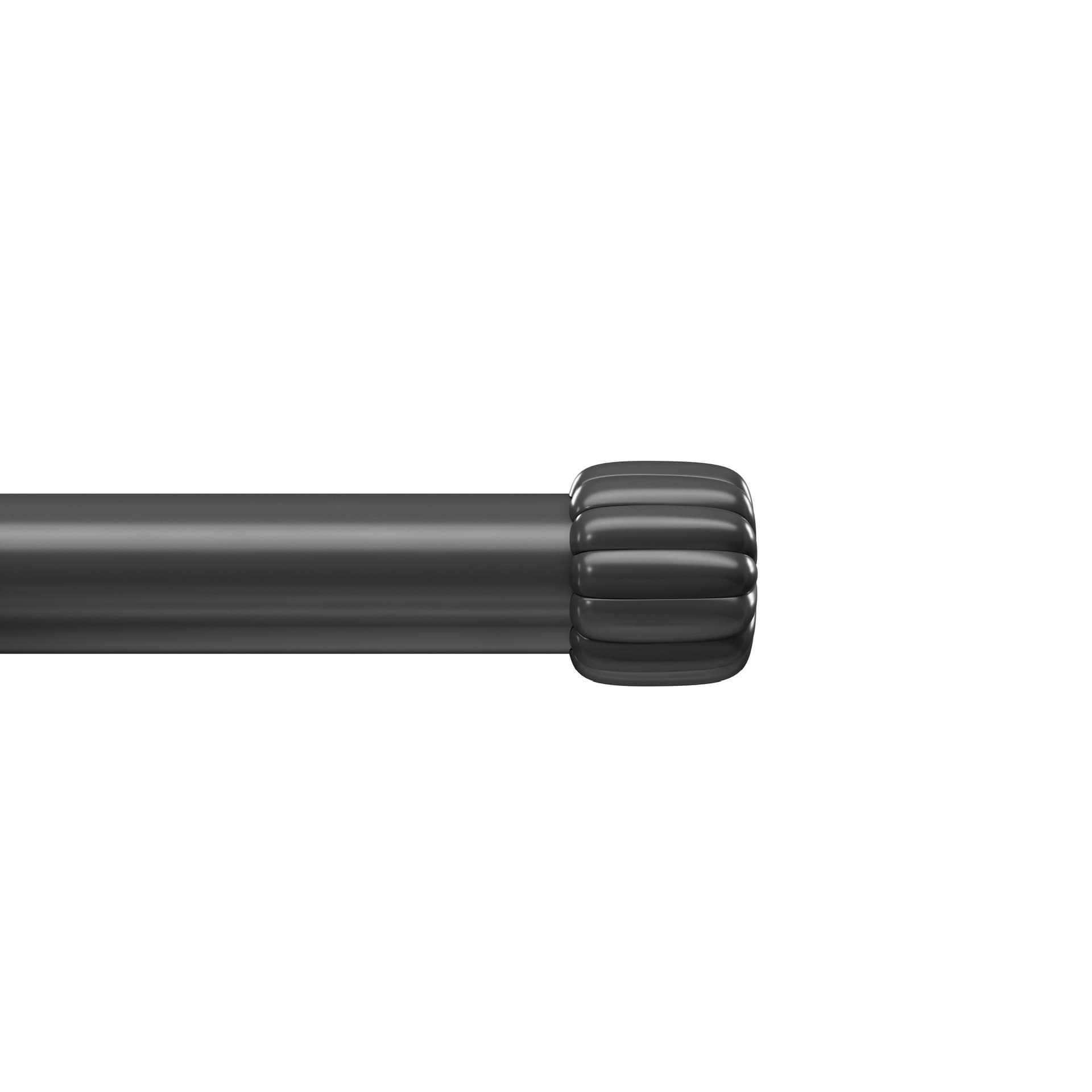 Cleo 1" Rod 66-120" Matte Black