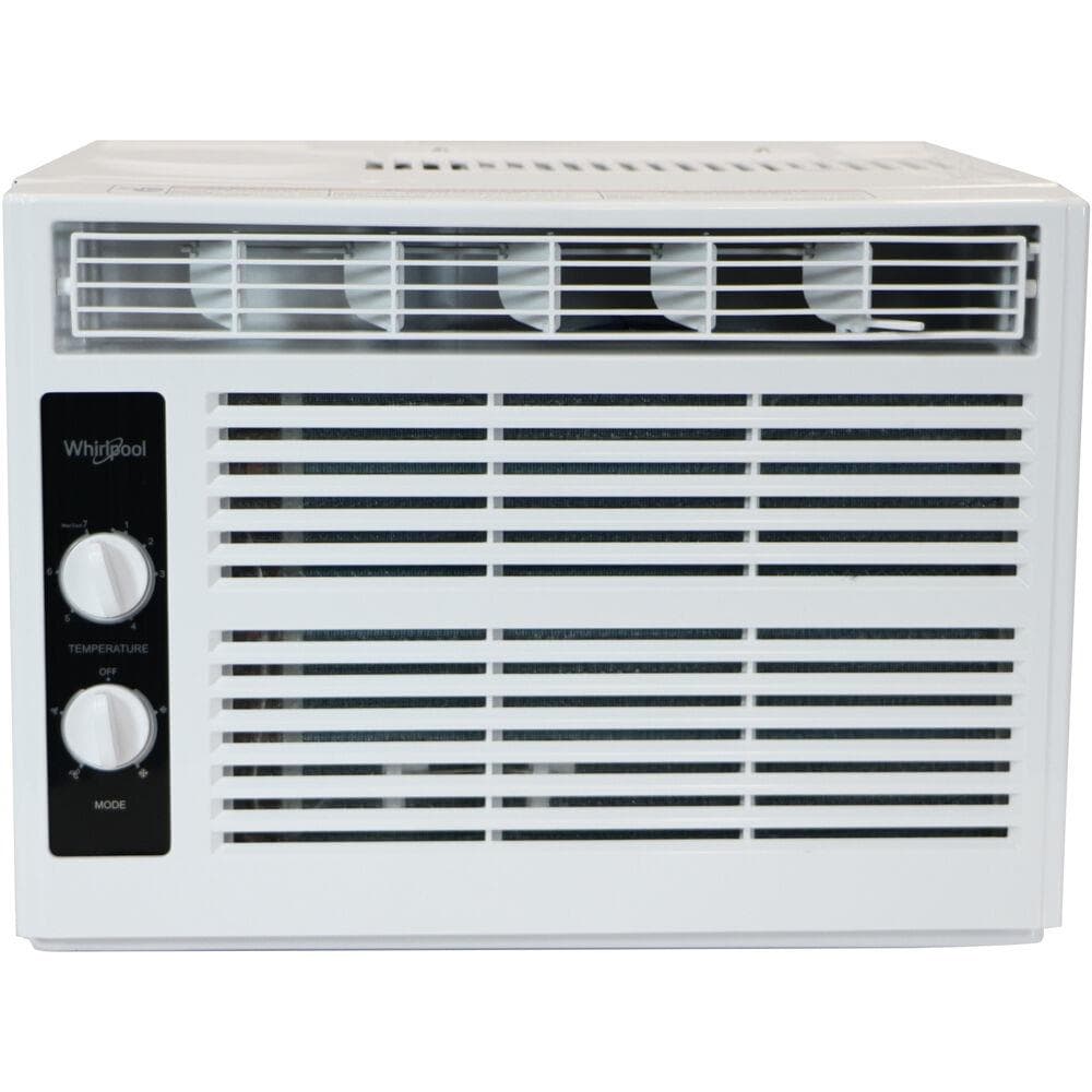 5,000 BTU 115V Window-Mounted Air Conditioner with Mechanical Controls