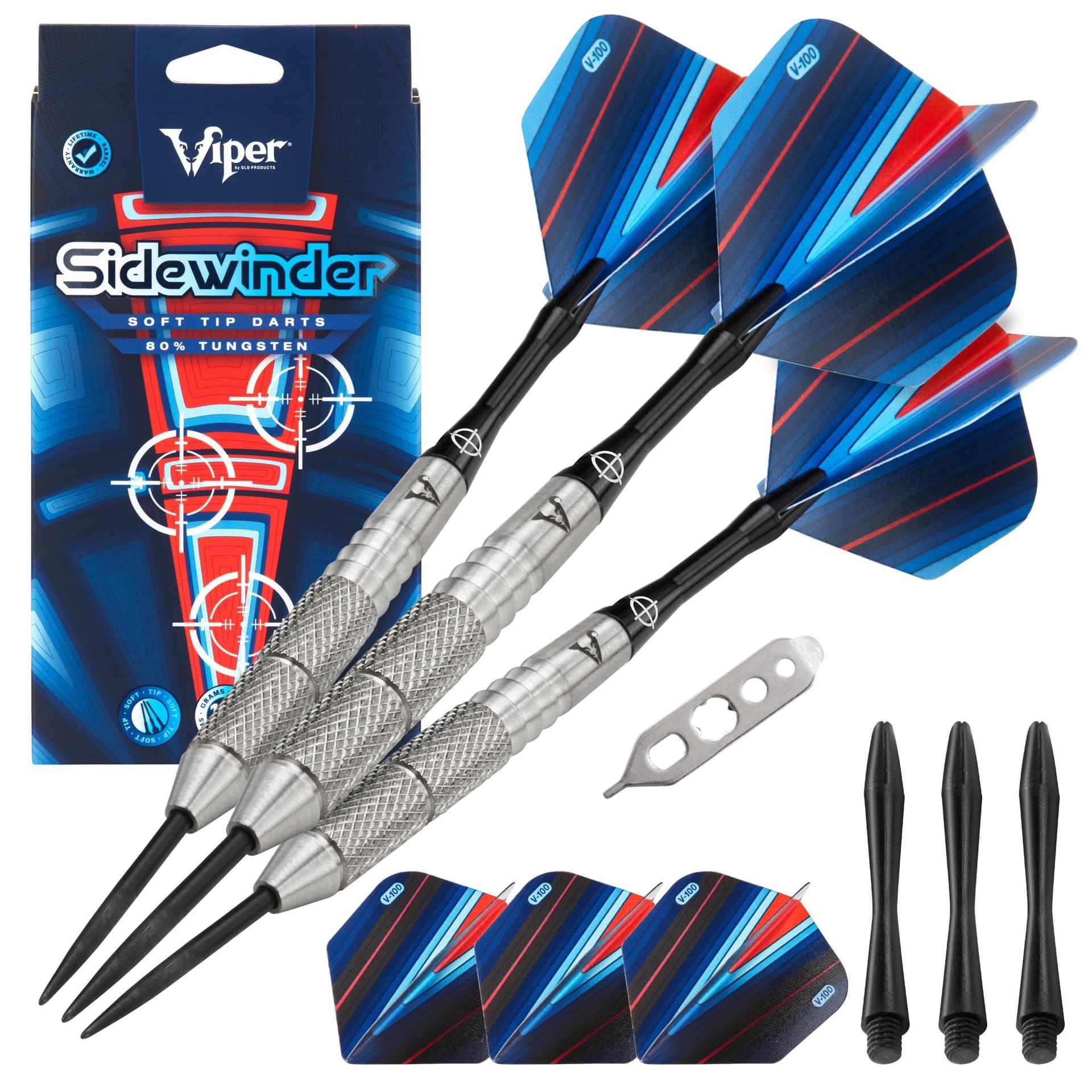 Viper Sidewinder Tungsten Steel Tip Darts 25 Grams
