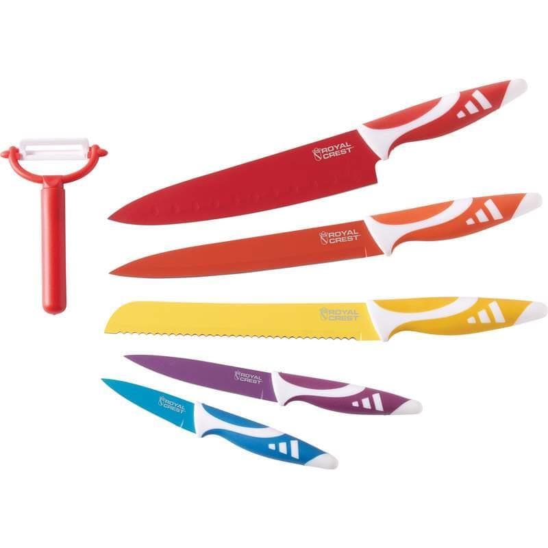6 Pc. Non-Stick Coated Cutlery Set