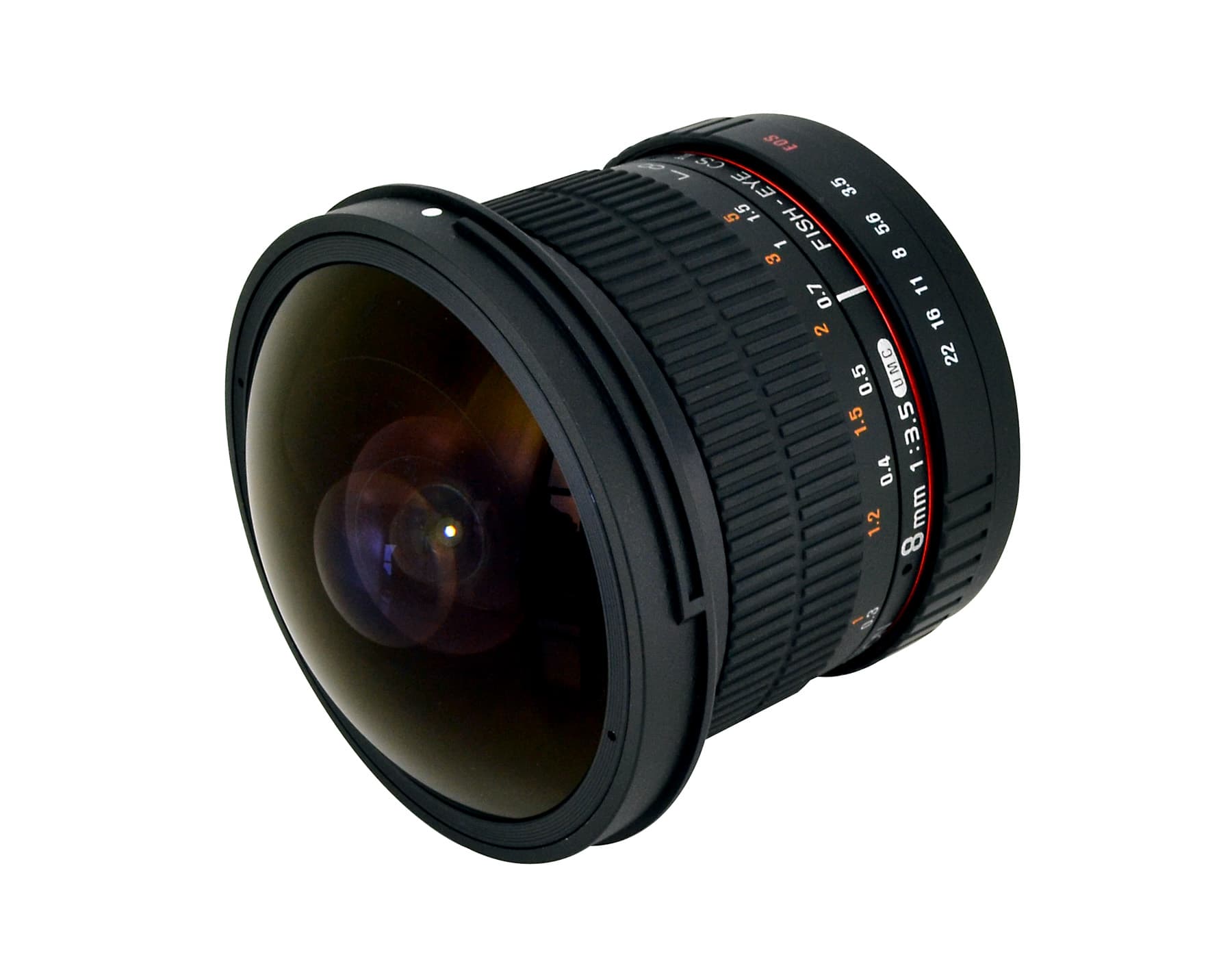 8mm F3.5 HD Fisheye Lens - for Canon