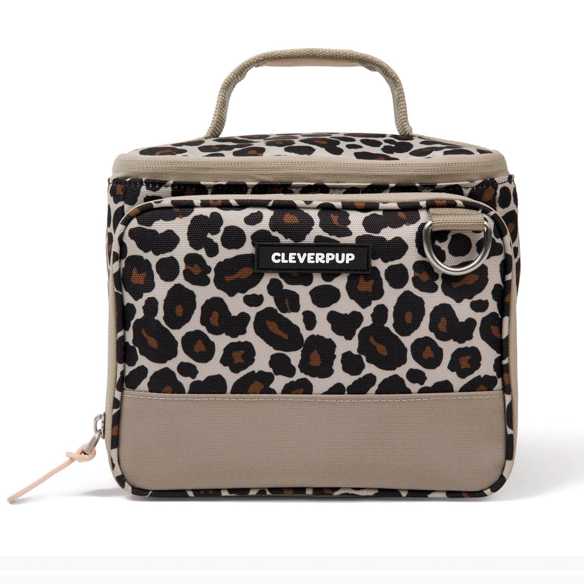 Bistro Box Dog Food Travel Kit - Small Leopard