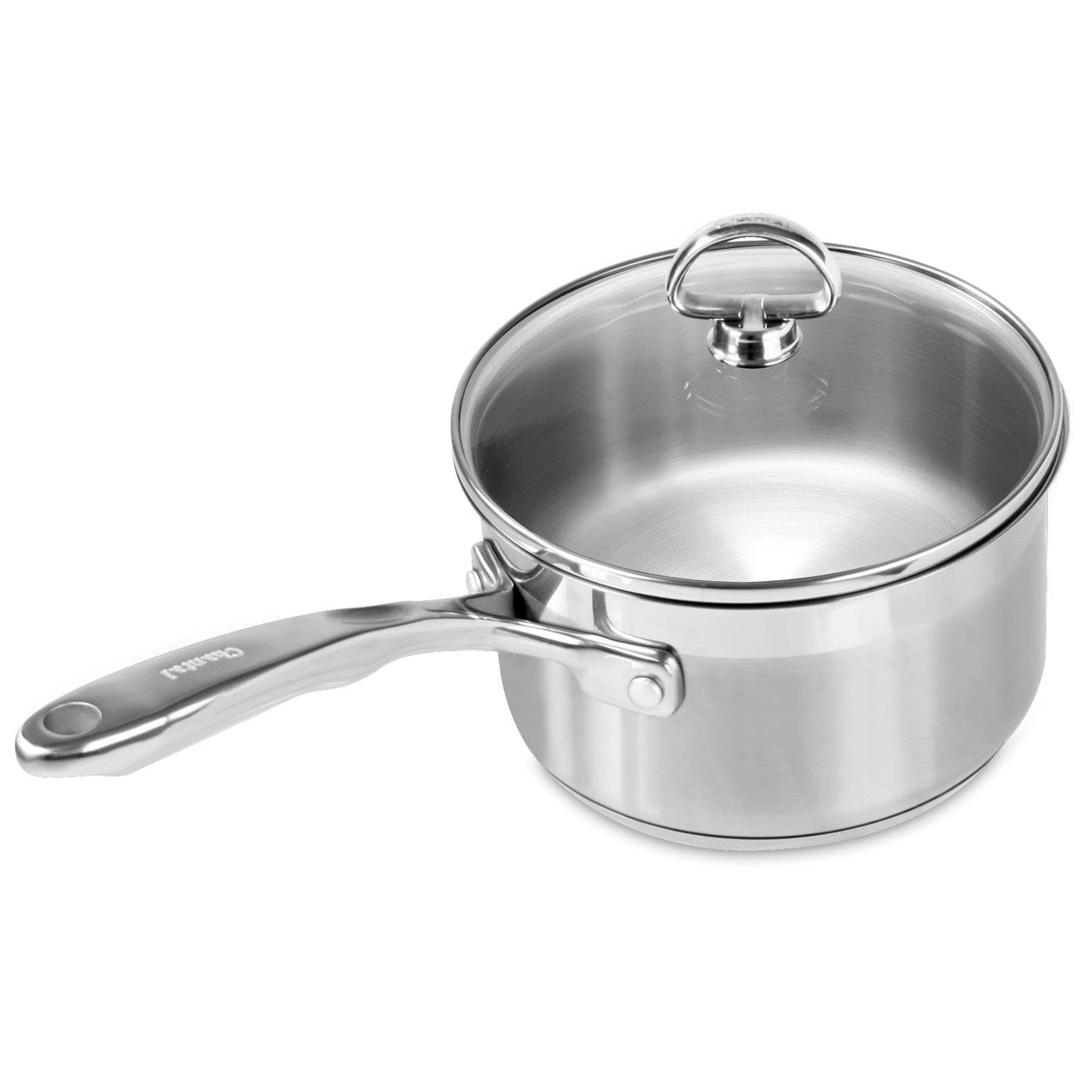 Induction 21 - 2qt. Saucepan with Glass Lid