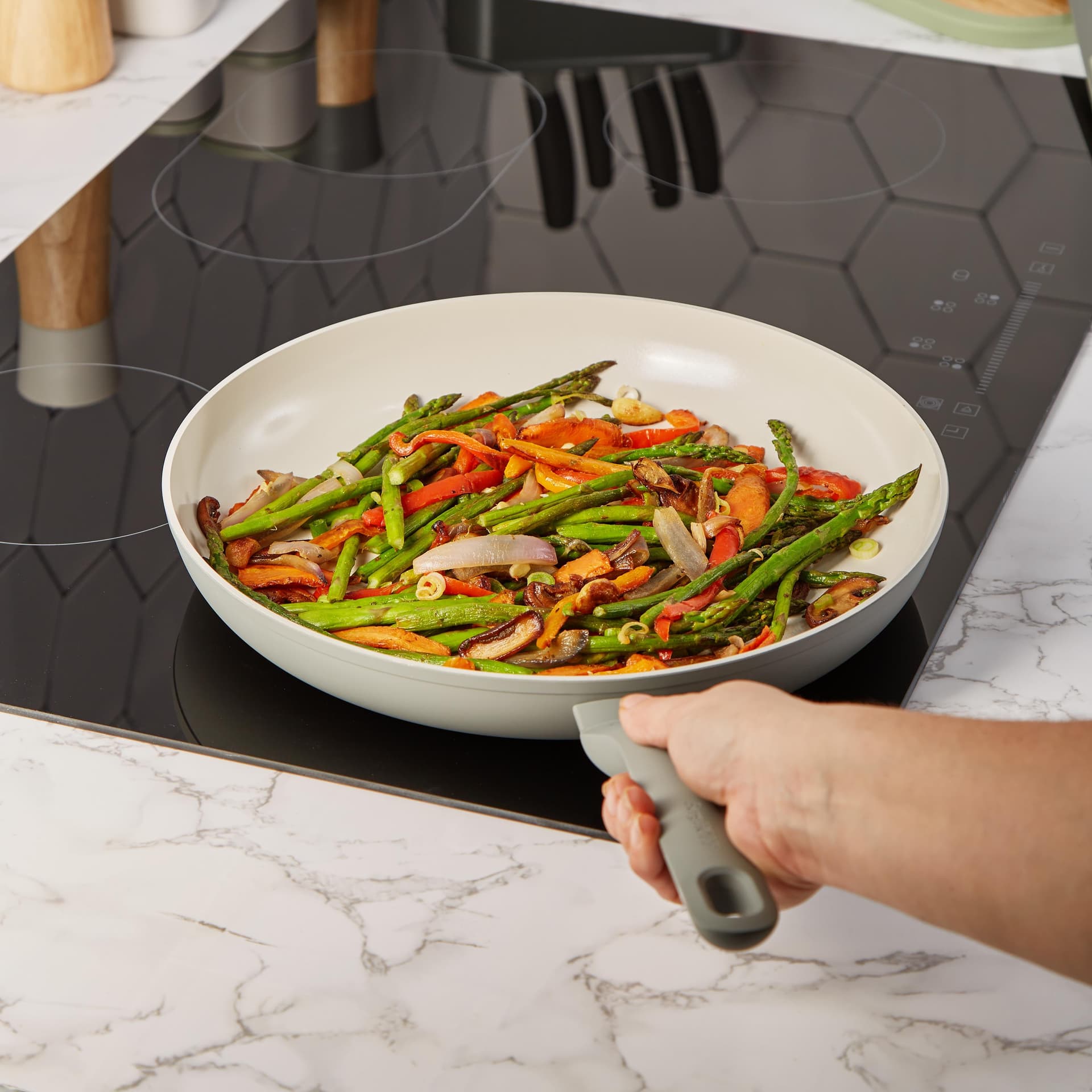 Balance Nonstick Ceramic Frying Pan Size 12"