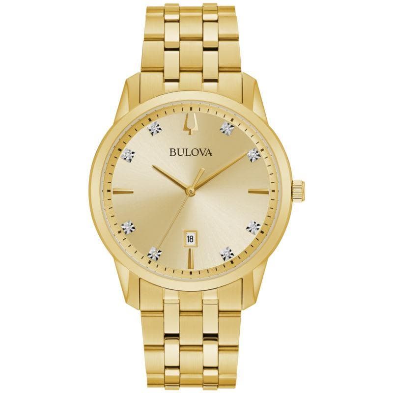 Men's Sutton Gold Tone Classic Bracelet Watch
