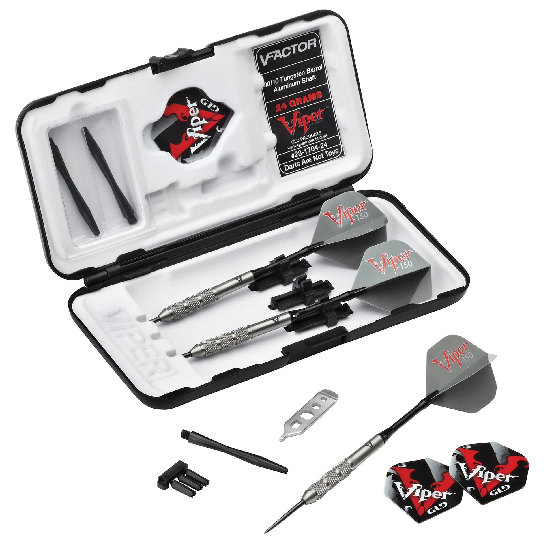 Viper V-Factor Tungsten Steel Tip Darts 24 Grams